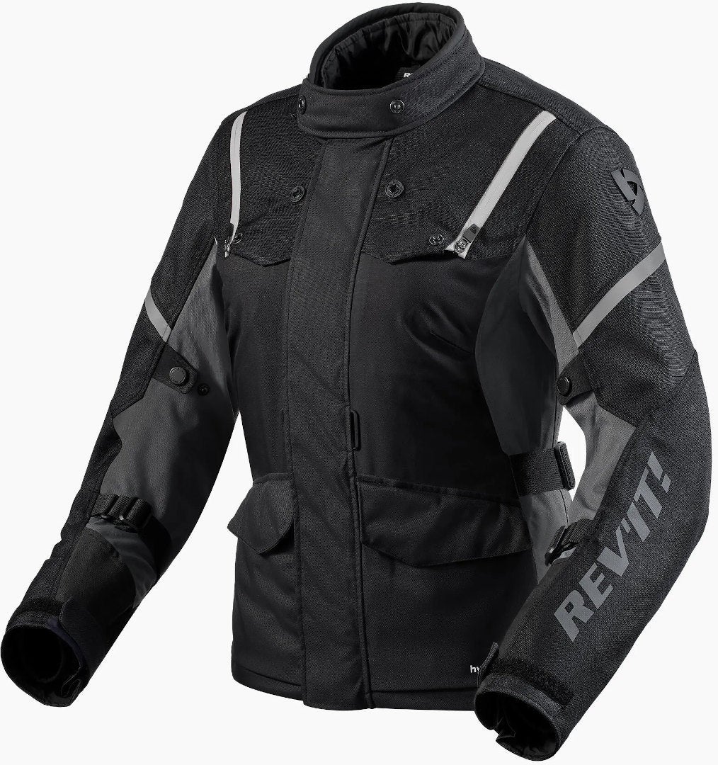 Revit Horizon 3 H2O Ladies Motorcycle Textile Jacket black/white 46 Figure 1
