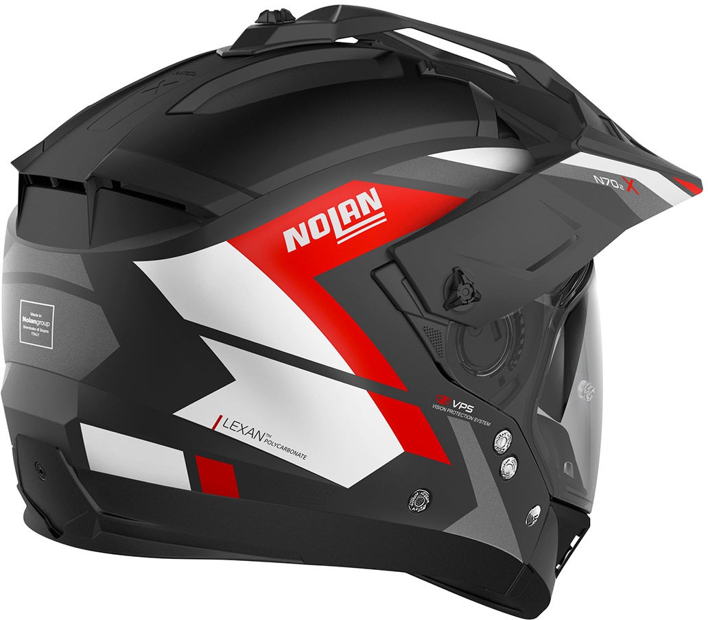 Nolan N70-2 X Grandes Alpes N-Com Helmet black matt/red S (56) Figure 3