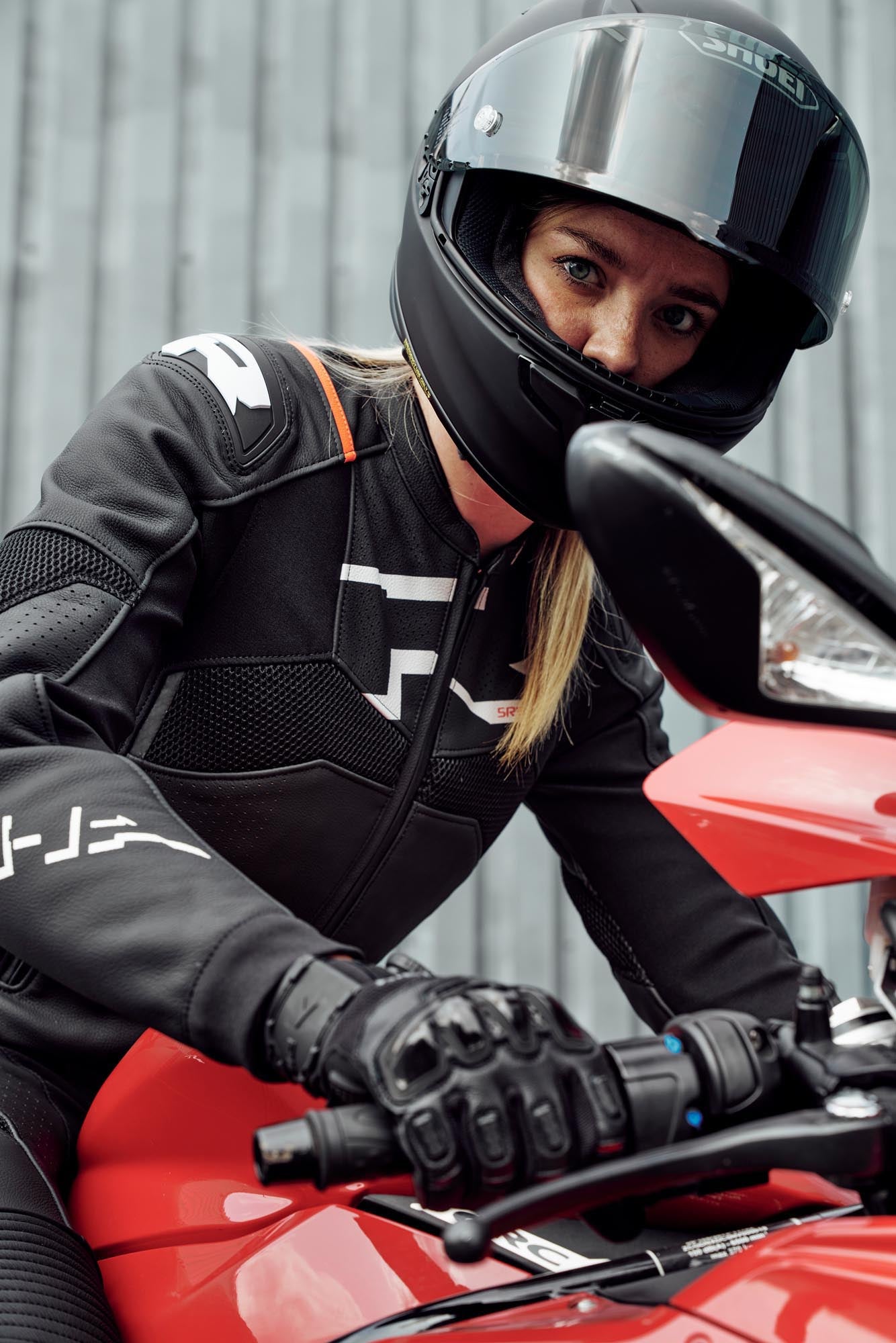 Richa Stradale Evo Motorcykelskinnjacka 46 Figur 3