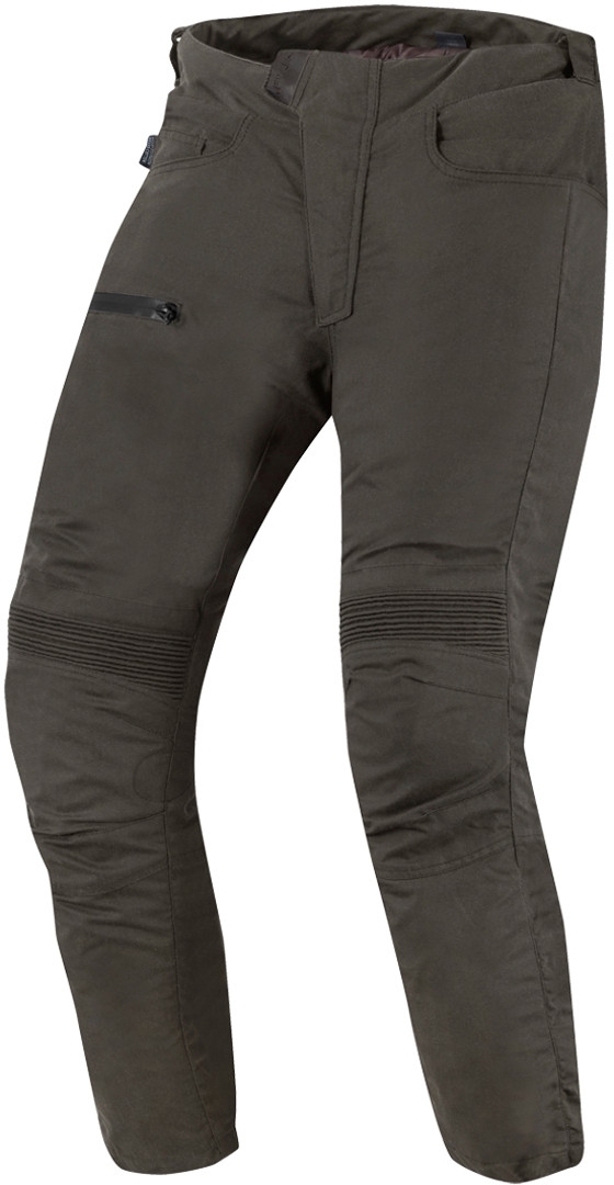 Merlin Lombard Motorcycle Waxed Pants olive M L32 Figure 1