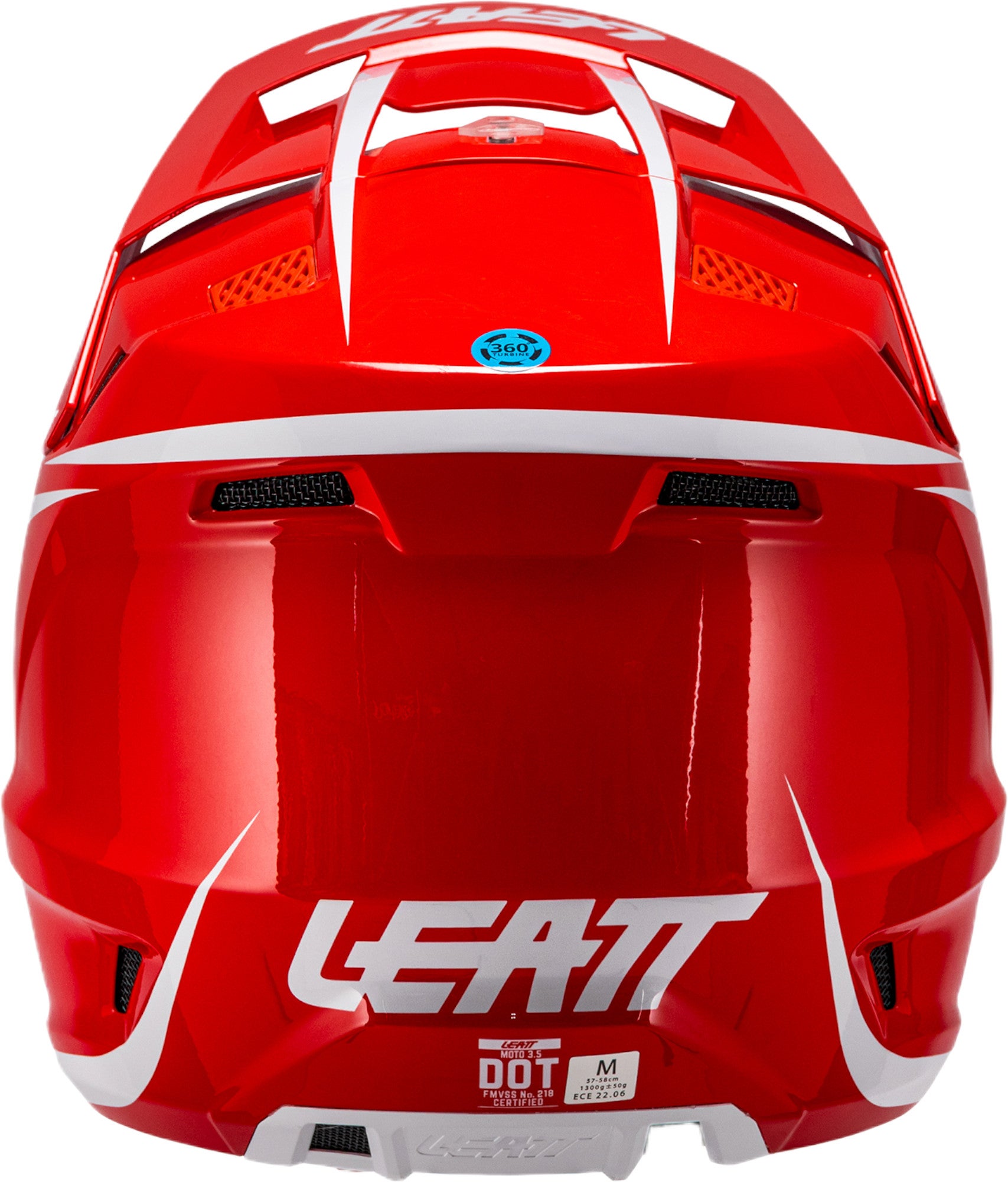 Leatt 3.5 V26 Motorcrosshelm met bril rood/wit XL (61/62) Figuur 4