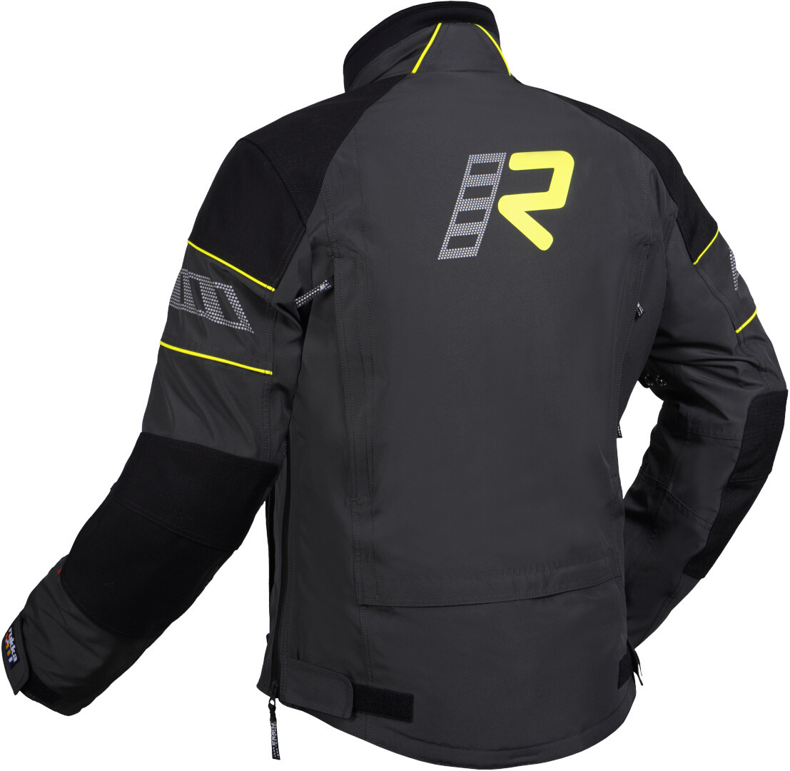 Rukka R-EX 2.0 waterdichte motorfiets textieljas antraciet 48 Figuur 2