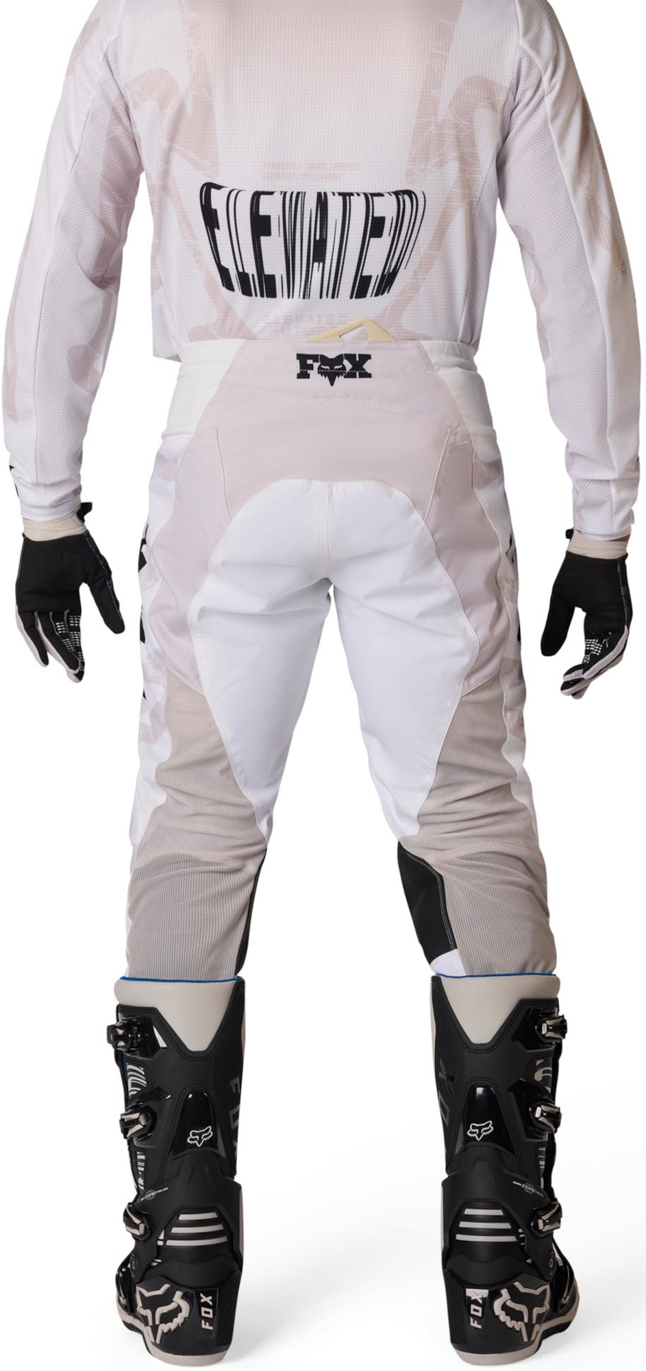 FOX 180 Diffuse Special Edition Pantalon de motocross Blanc/Noir 38 Figure 4
