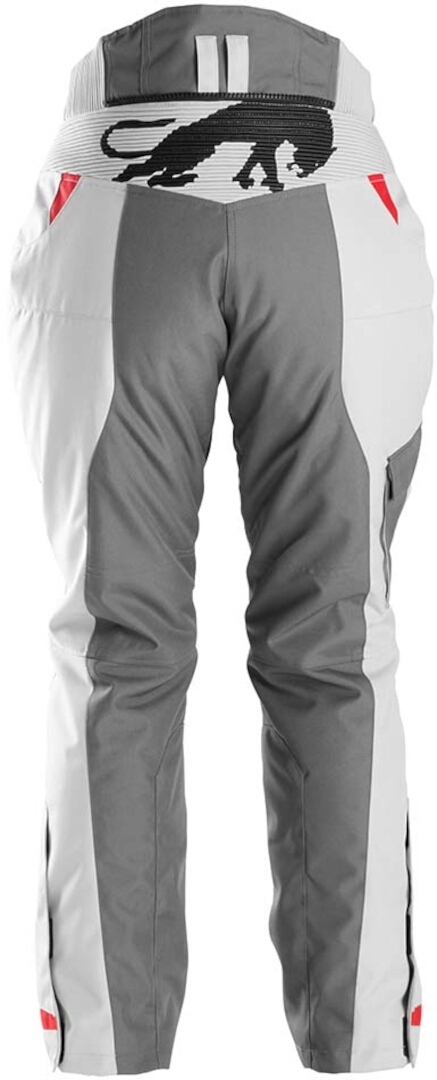Furygan Killington Pantaloni textile pentru motociclete pentru doamne alb/gri XL Figura 3