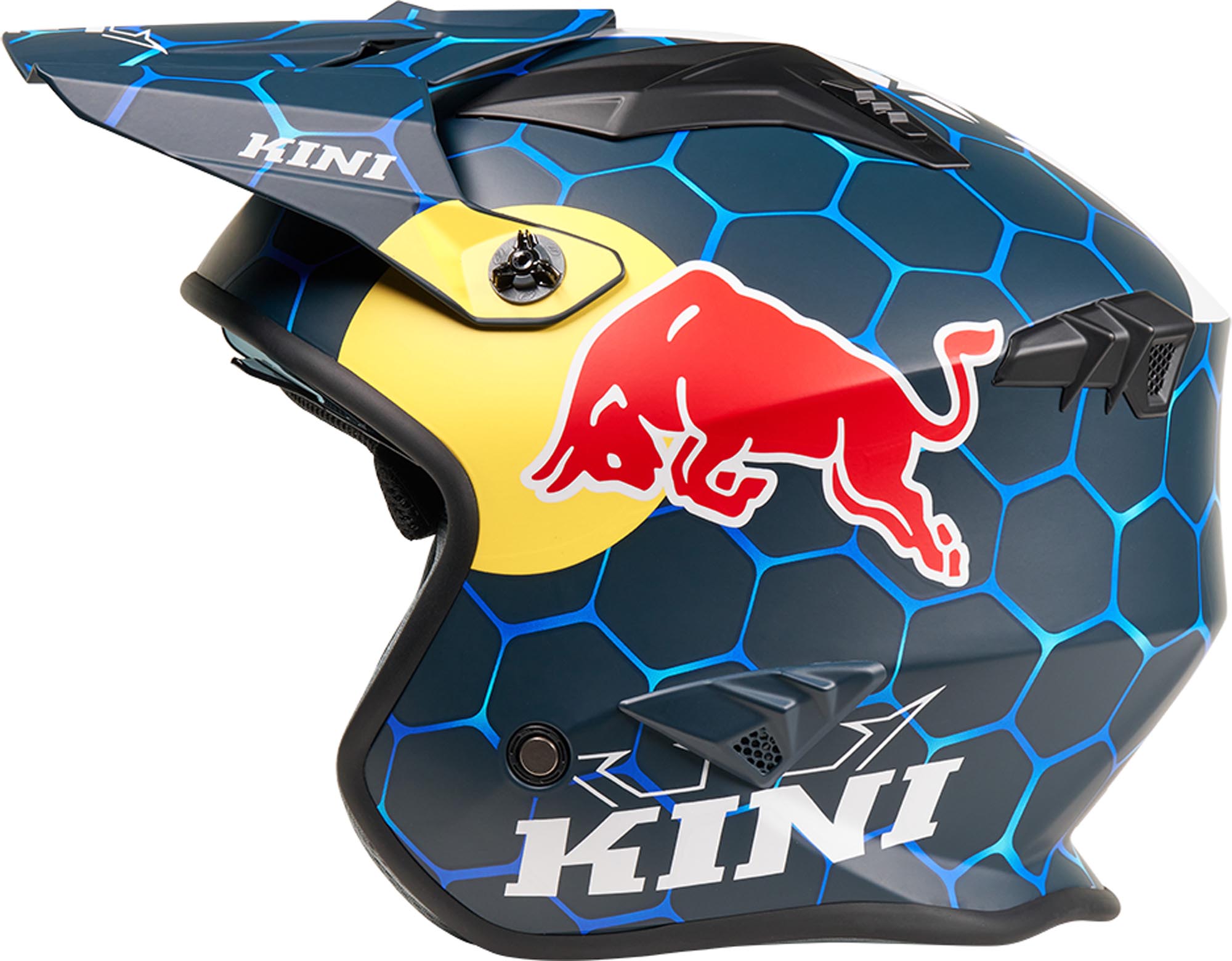 Kini Red Bull XDR 1.0 Casque d’essai bleu 2XL Figure 3