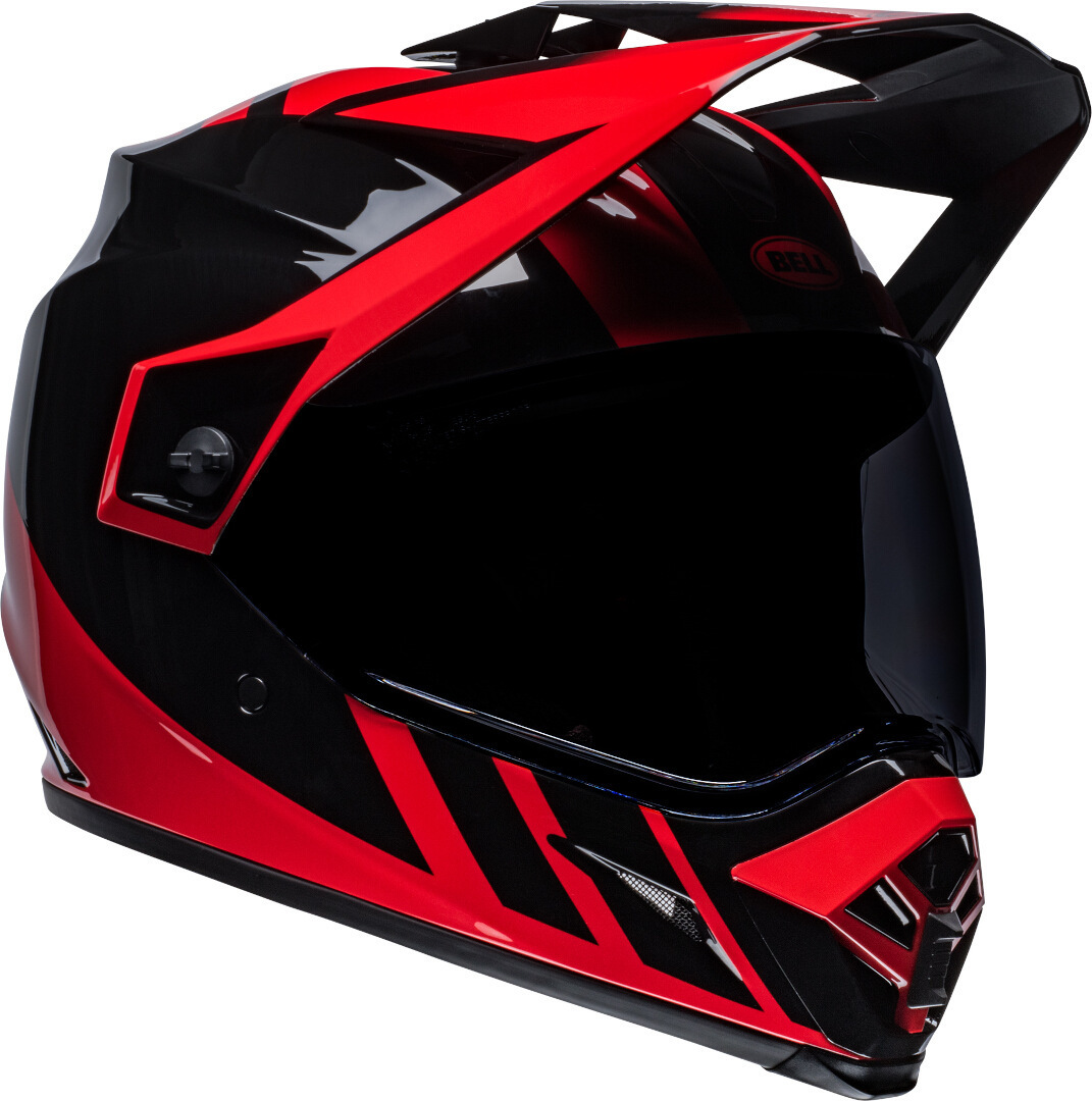 Bell MX-9 Adventure MIPS Dash Cască de motocross Negru/Roșu S Figura 1
