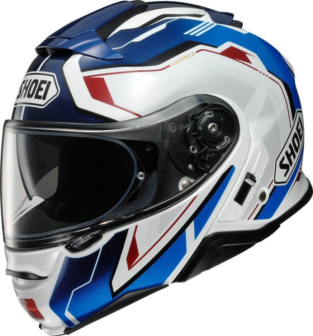 Shoei Neotec 2 Respect Klapphelm weiß/blau S (55/56) Abbildung 1