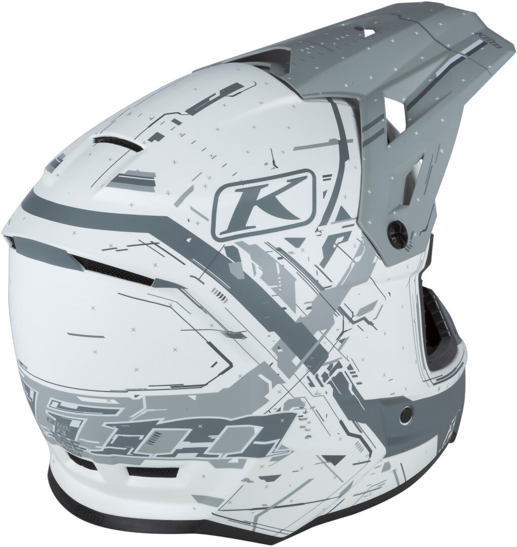Side view of Klim F3 Recoil Motocross Helmet