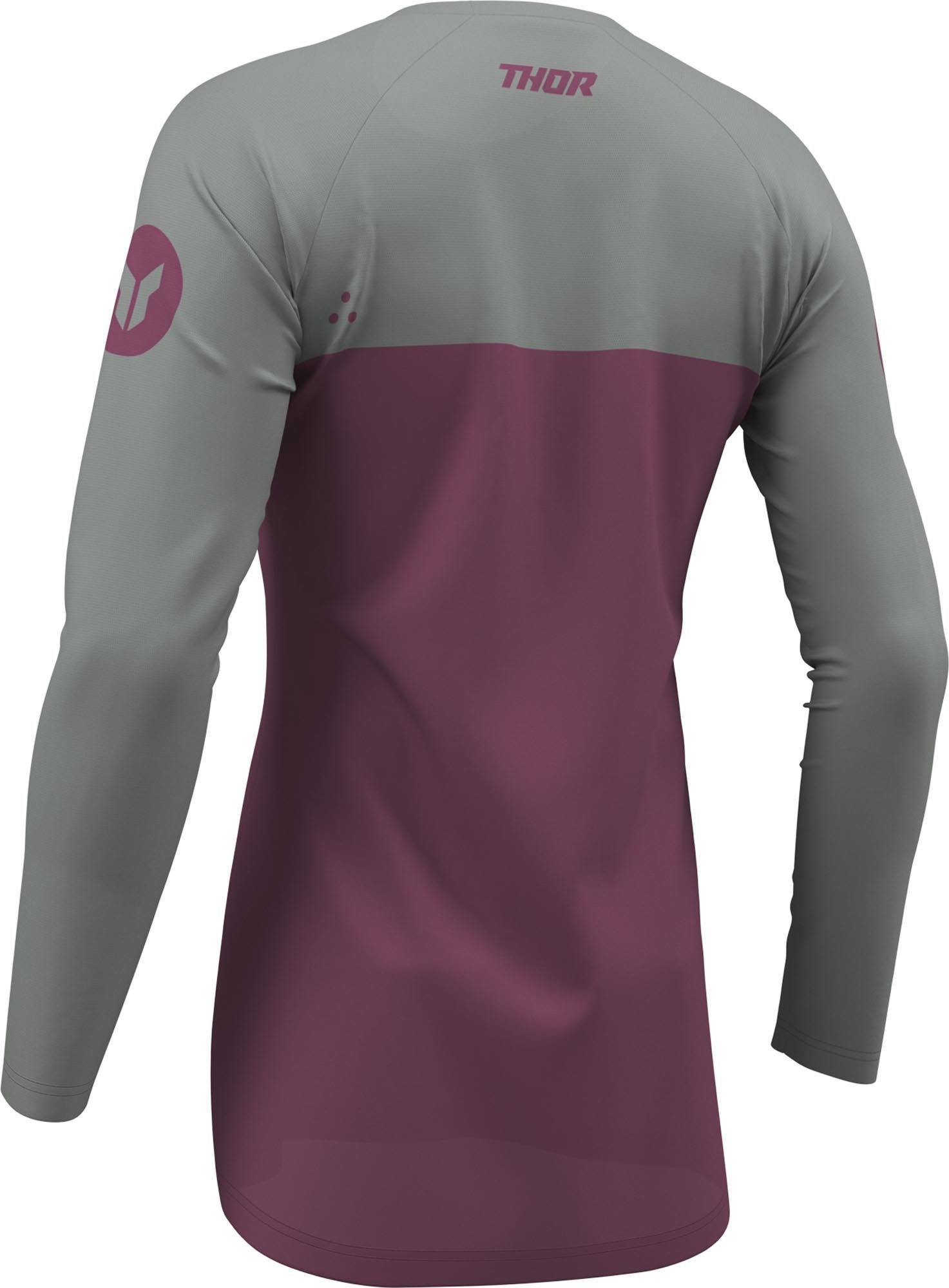 Thor Ridemode Menace Maglia motocross da donna viola L Figura 3