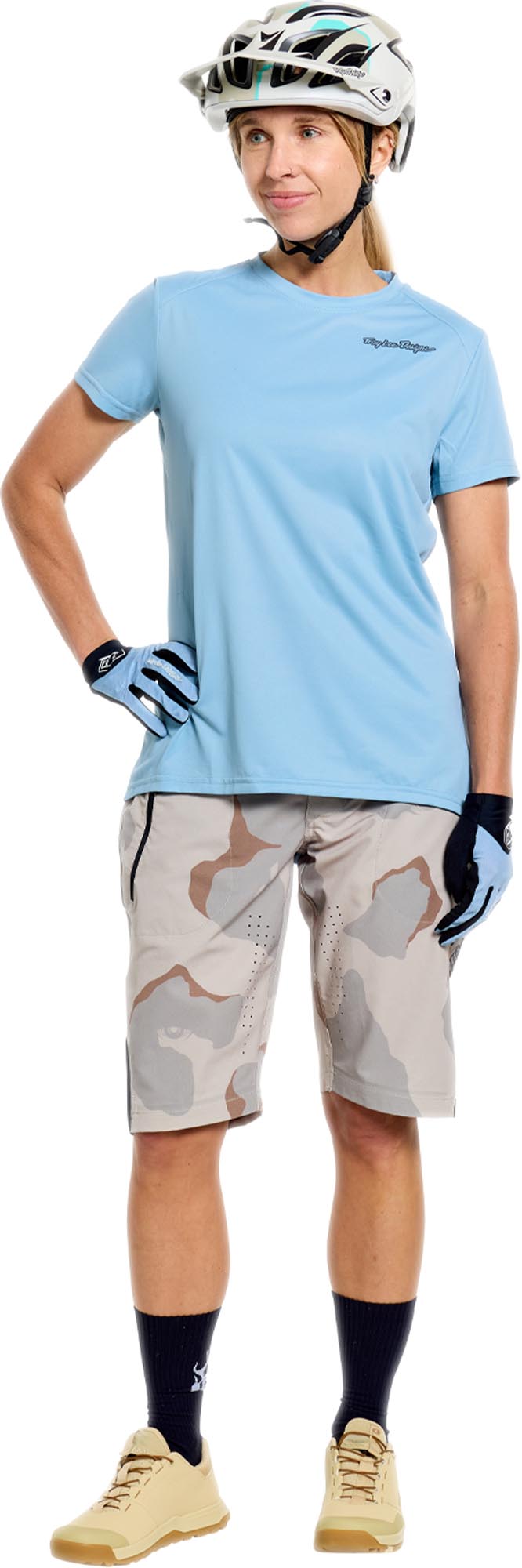 Troy Lee Designs Lilium Pro Shell Flow Camo Dames Fietsbroek L Figuur 14