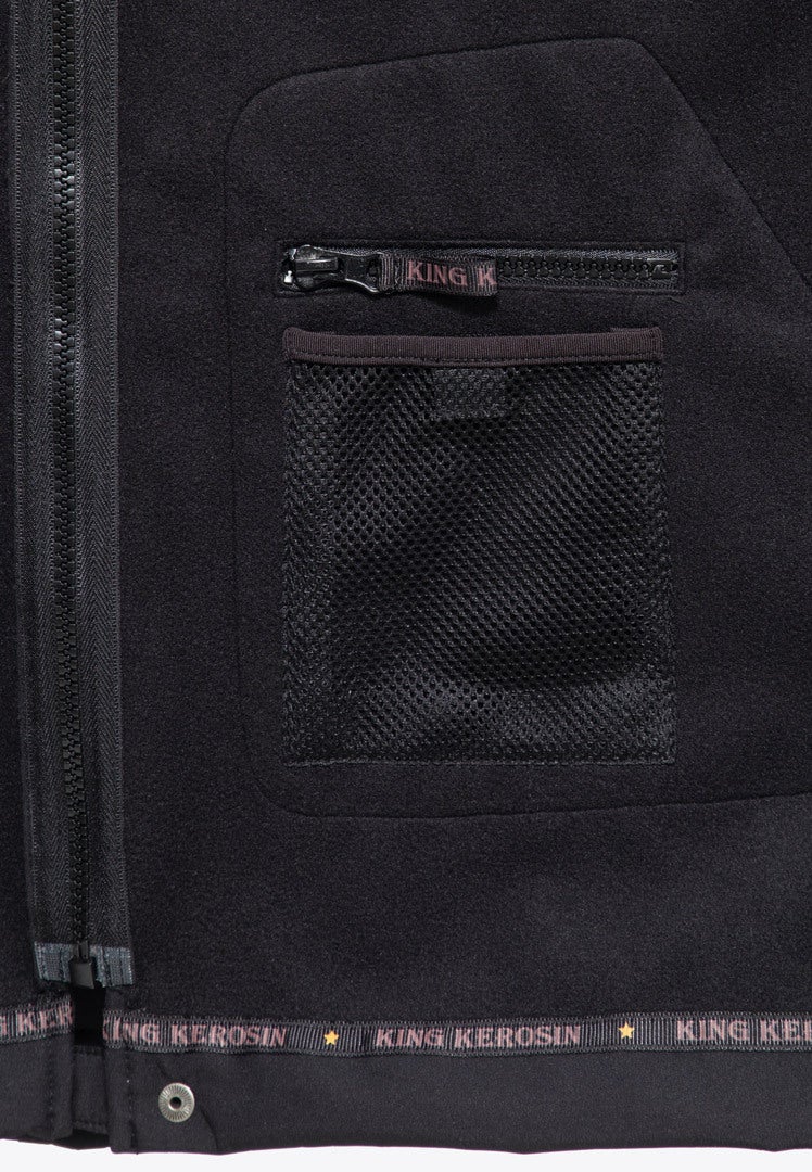 Side view of King Kerosin Detroit Motor Service Adventure Jacket