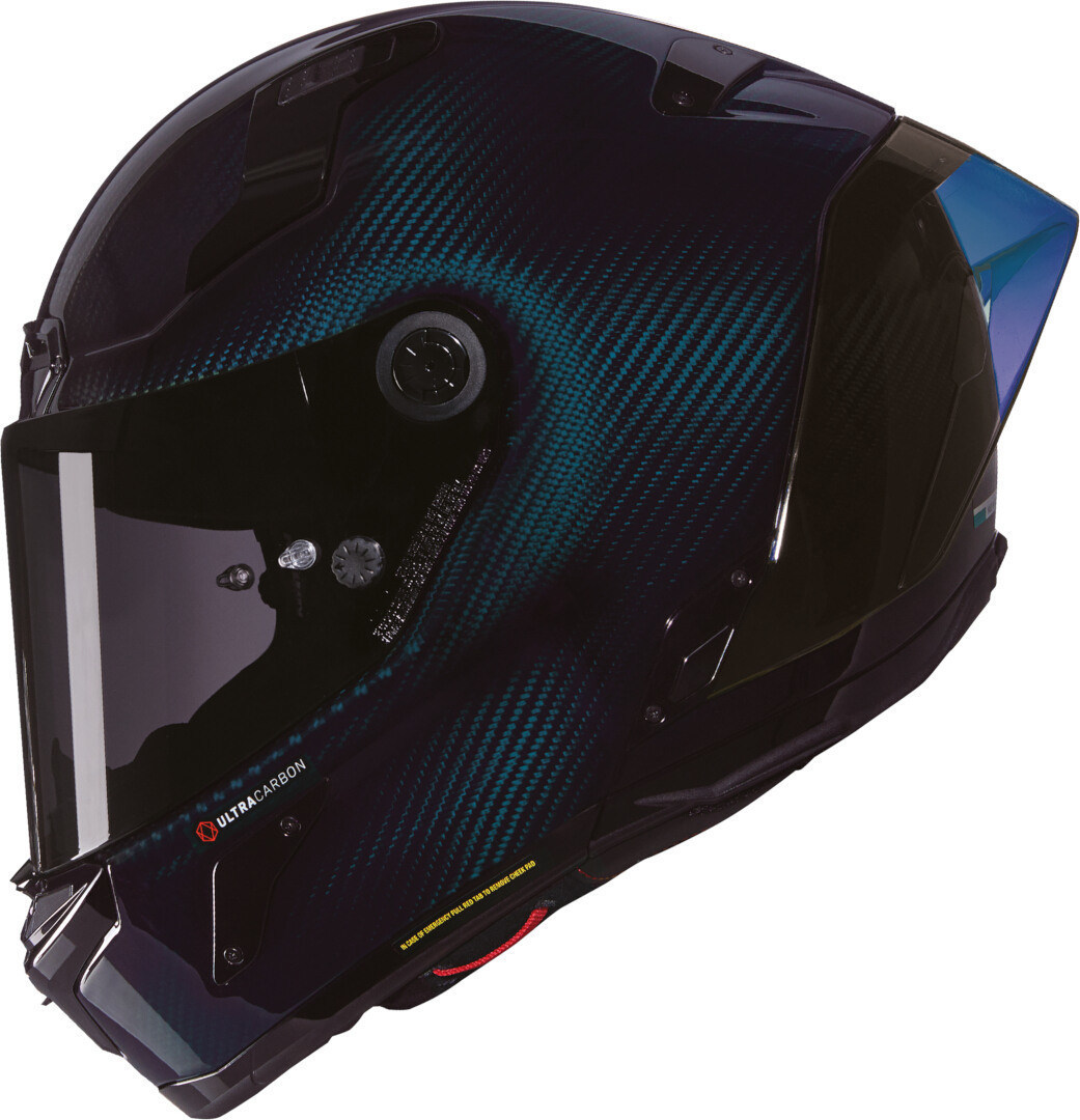 Nolan X-804 RS Ultra Carbon Liquido Hjälm blått XL (62) Figur 2