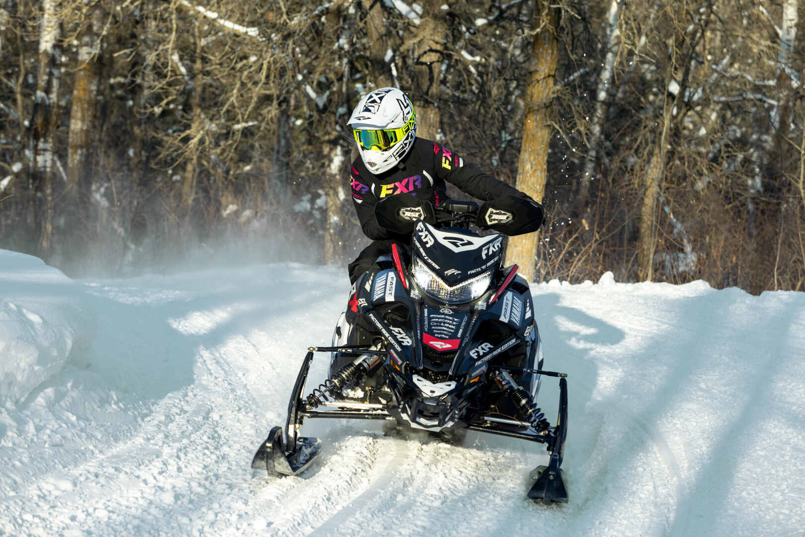 FXR Team FX Jaqueta Snowmobile Ladies preto/multicolorido 16 Figura 3