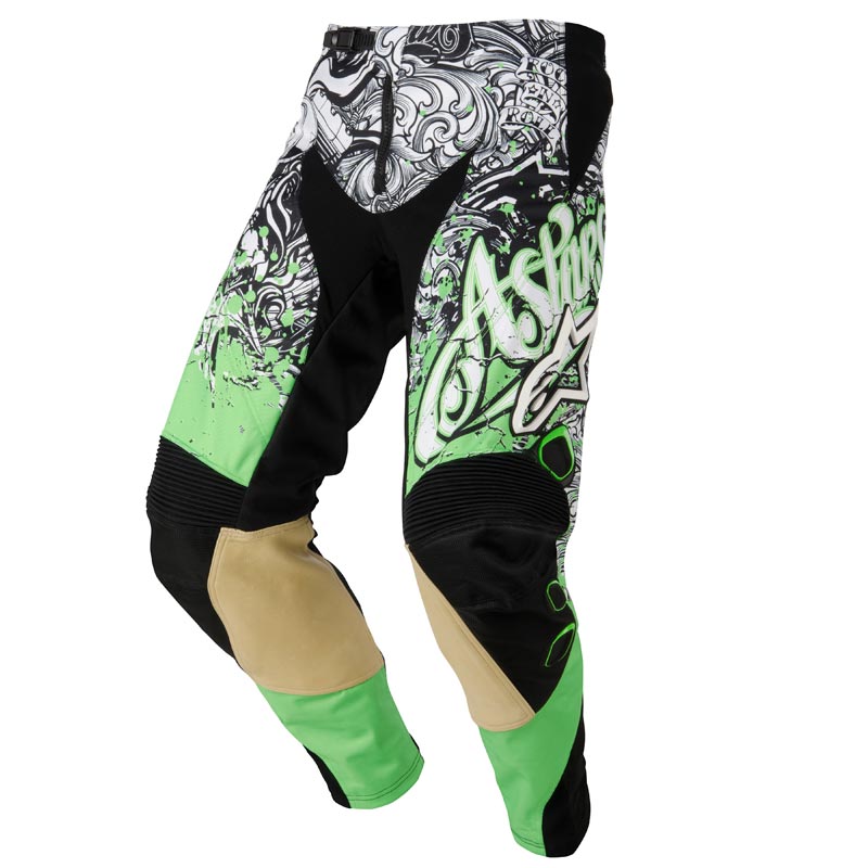 Alpinestars Charger Motocross Pants 2013 black/white/red 36 Figure 3