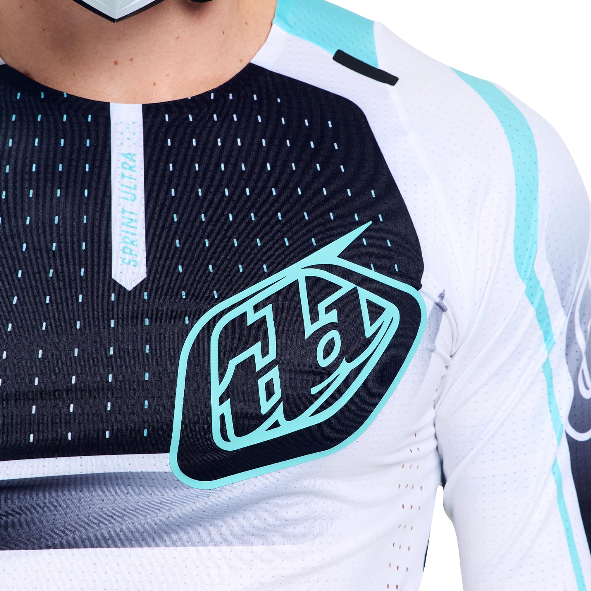 Troy Lee Designs Sprint Ultra Proton Bicycle Jersey white M Figure 11