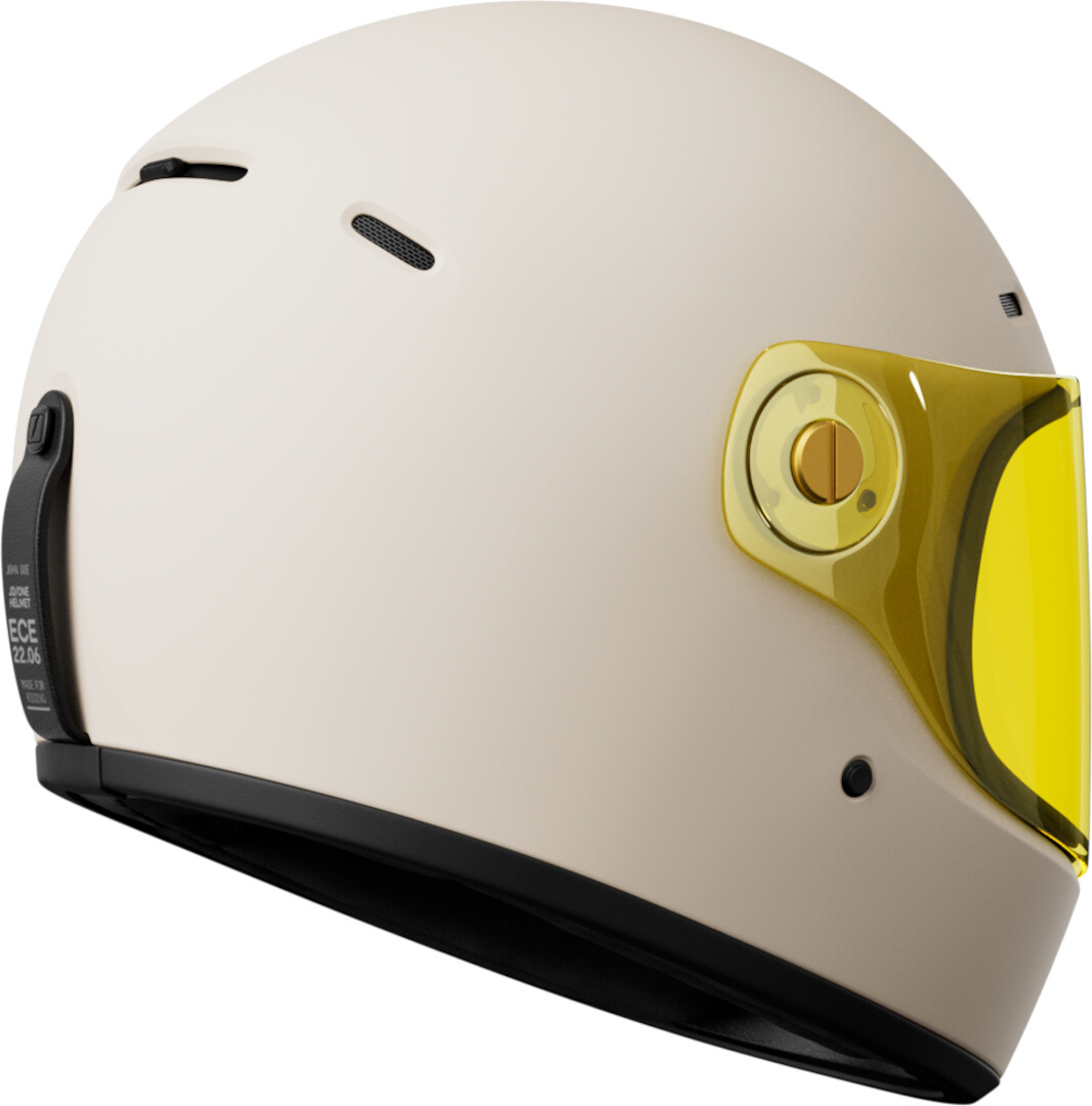 John Doe JD/One Capacete branco mate M (57/58) Figura 5