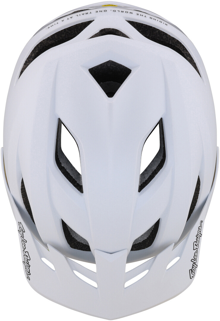 Troy Lee Designs Flowline SE MIPS Stealth Cască de bicicletă Alb mat XL-XXL (60/63) Figura 2