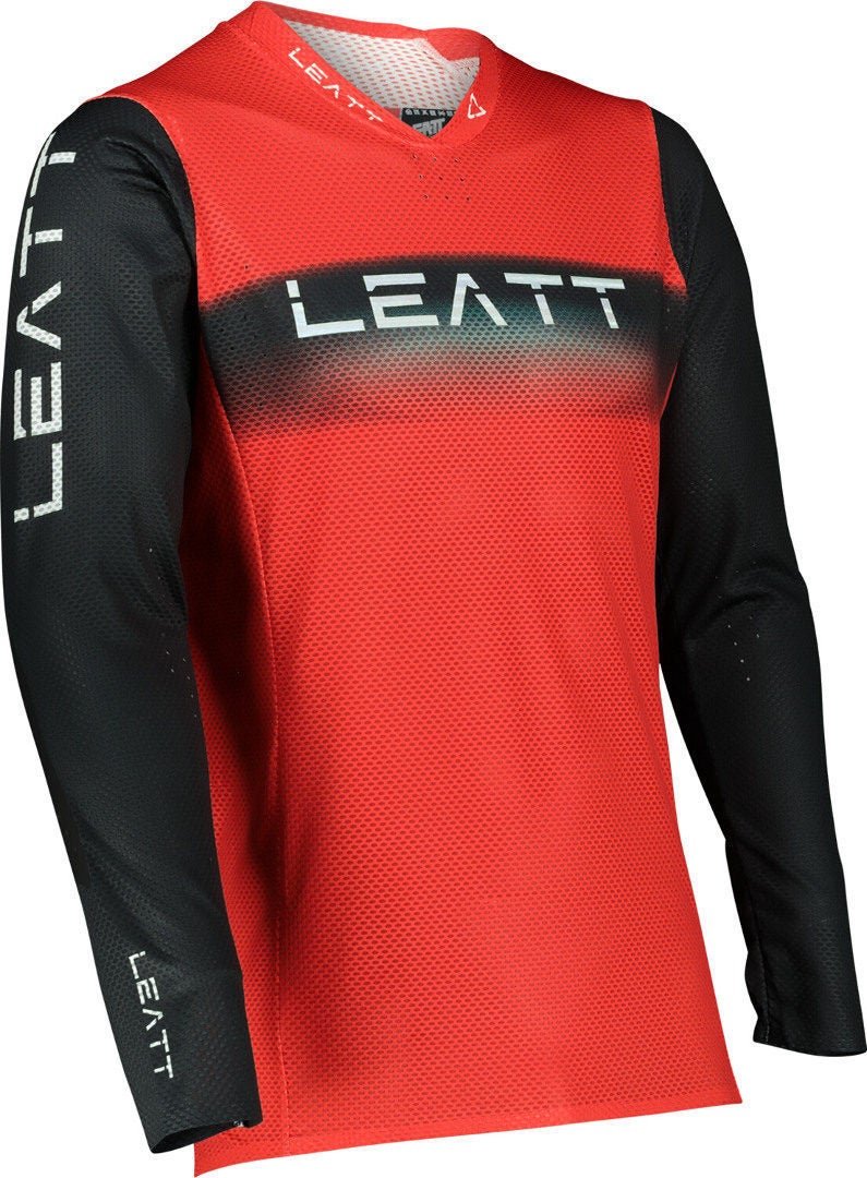 Leatt Moto 5.5 Ultraweld Digital Motocross Jersey rot M Abbildung 2