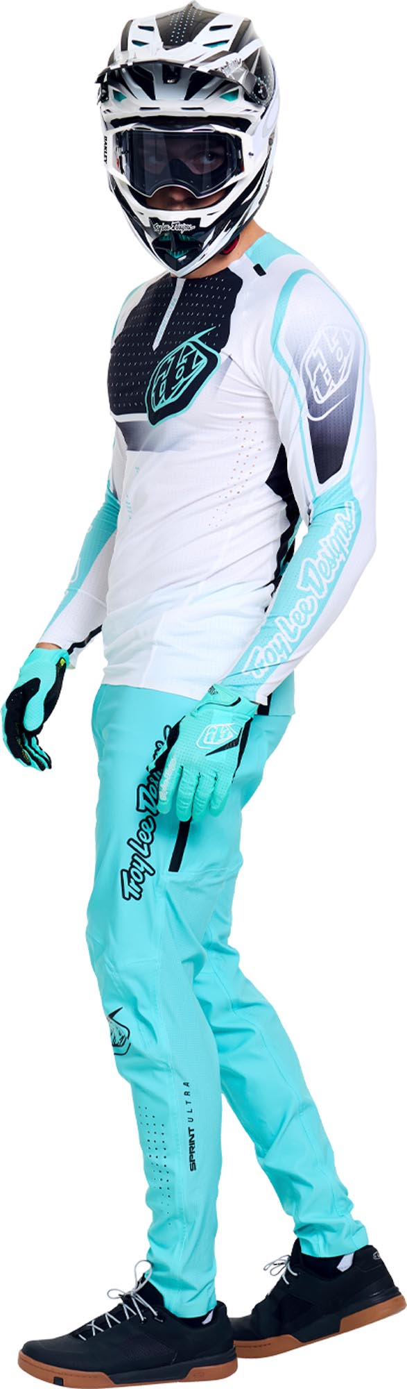 Troy Lee Designs Sprint Ultra Mono Bicycle Pants turquoise 34 Figure 13