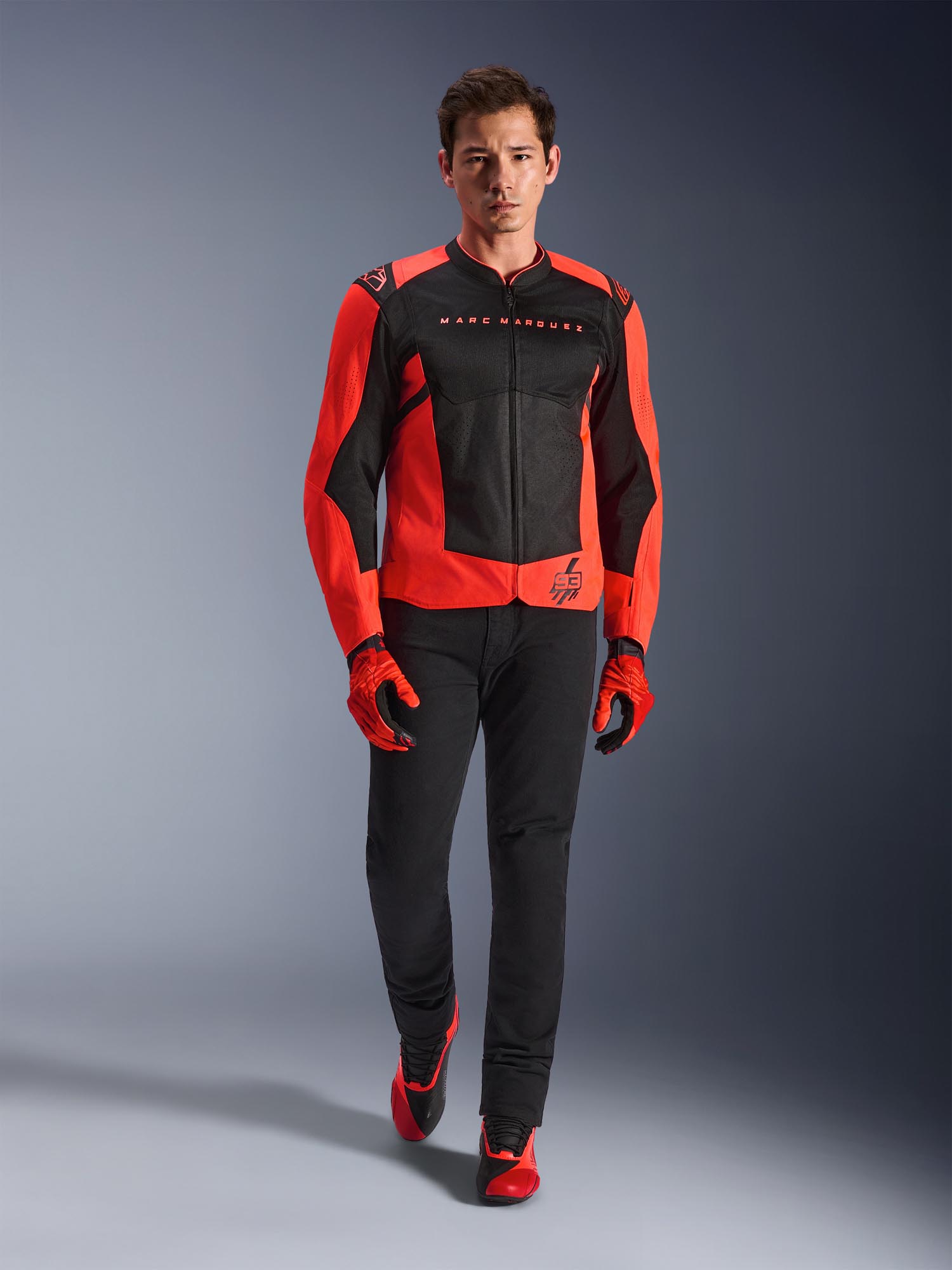 Alpinestars MM93 T-SPS Air V2 Motorcycle Textile Jacket black/neon-red L Figure 3
