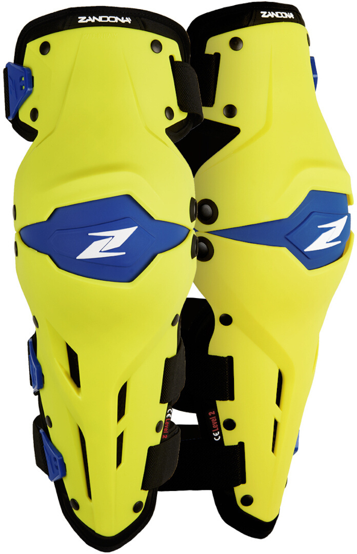 Zandona X-Treme Protecții pentru genunchi Galben/Albastru Figura 1