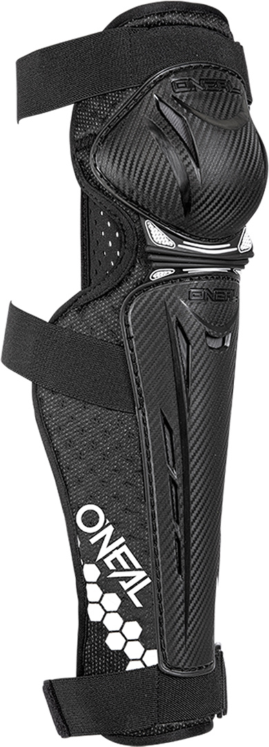 Side view of Oneal Trail FR Carbon Look Knee Protectors