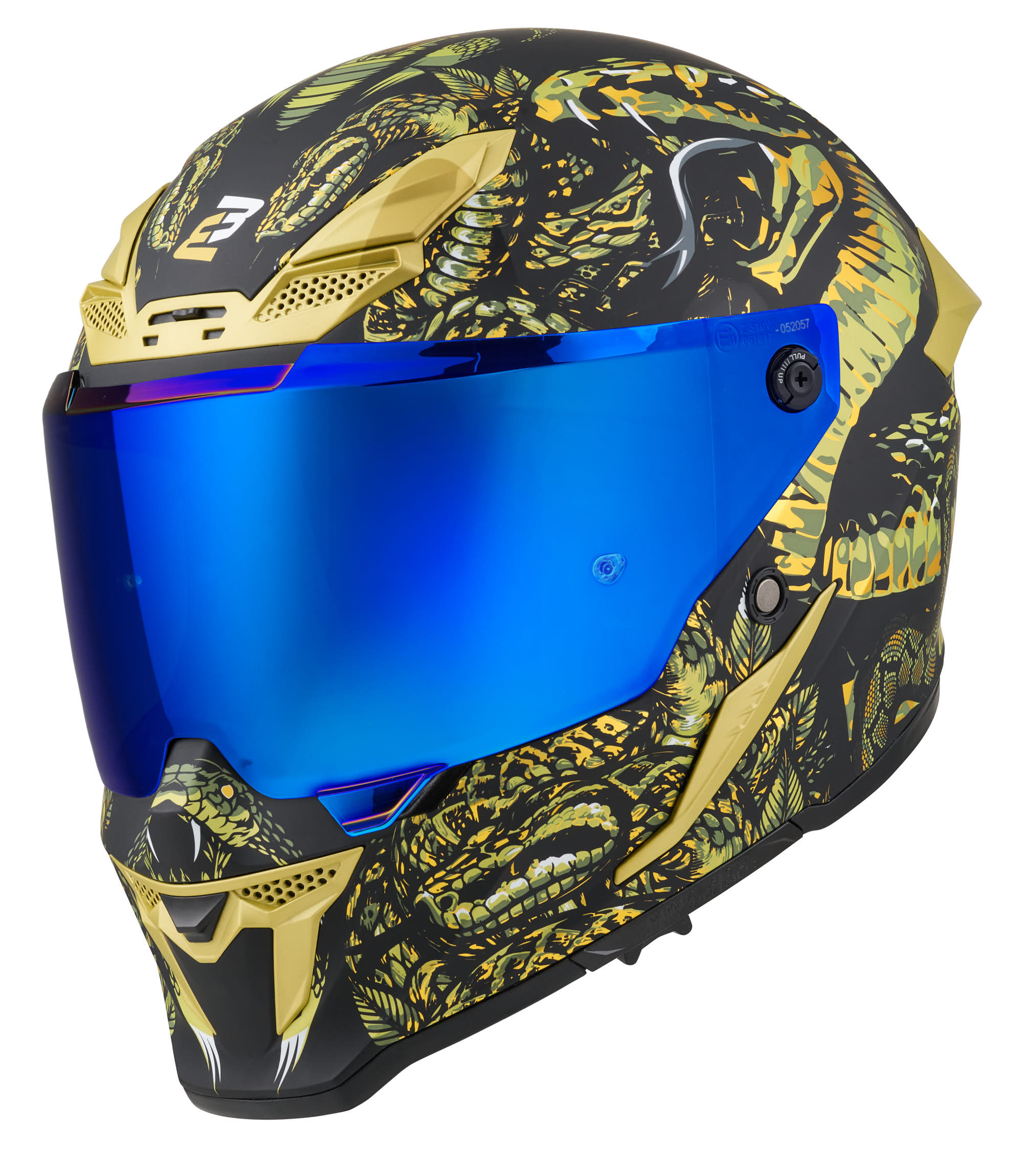Bogotto Blade Mythology Helm gold L Abbildung 13