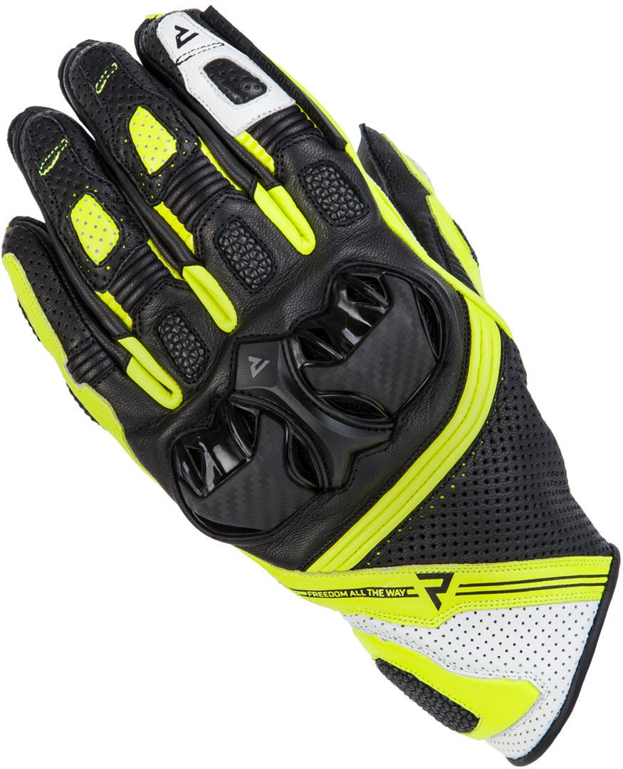 Rebelhorn ST II Short Motorradhandschuhe schwarz/grau/gelb 5XL Abbildung 2