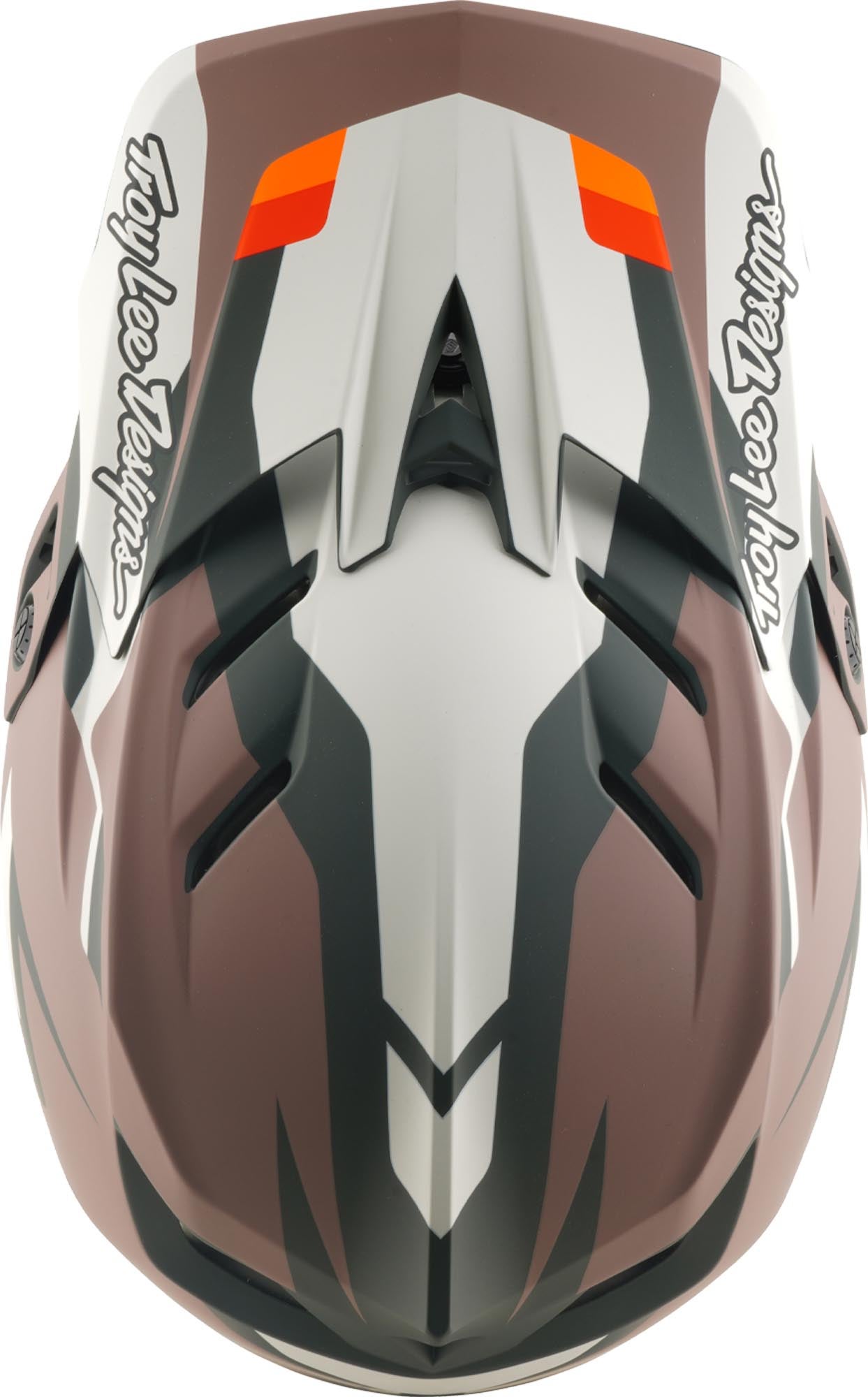 Troy Lee Designs D4 Polyacrylite MIPS Roamer Clay Downhill Helm XS (53/54) Figure 6