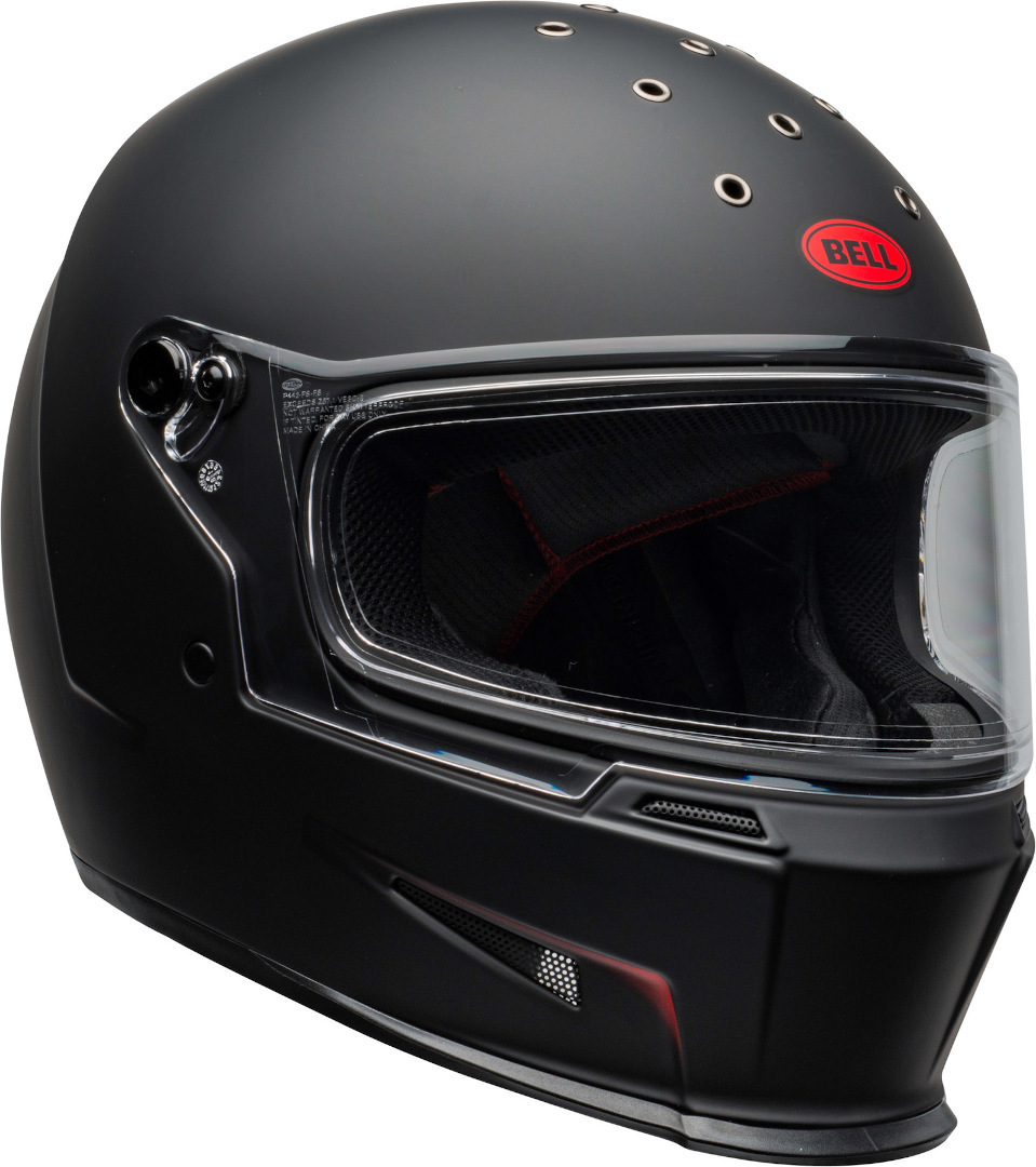 Bell Eliminator Vanish helm Zwart mat/rood ML (58/59) Figuur 7