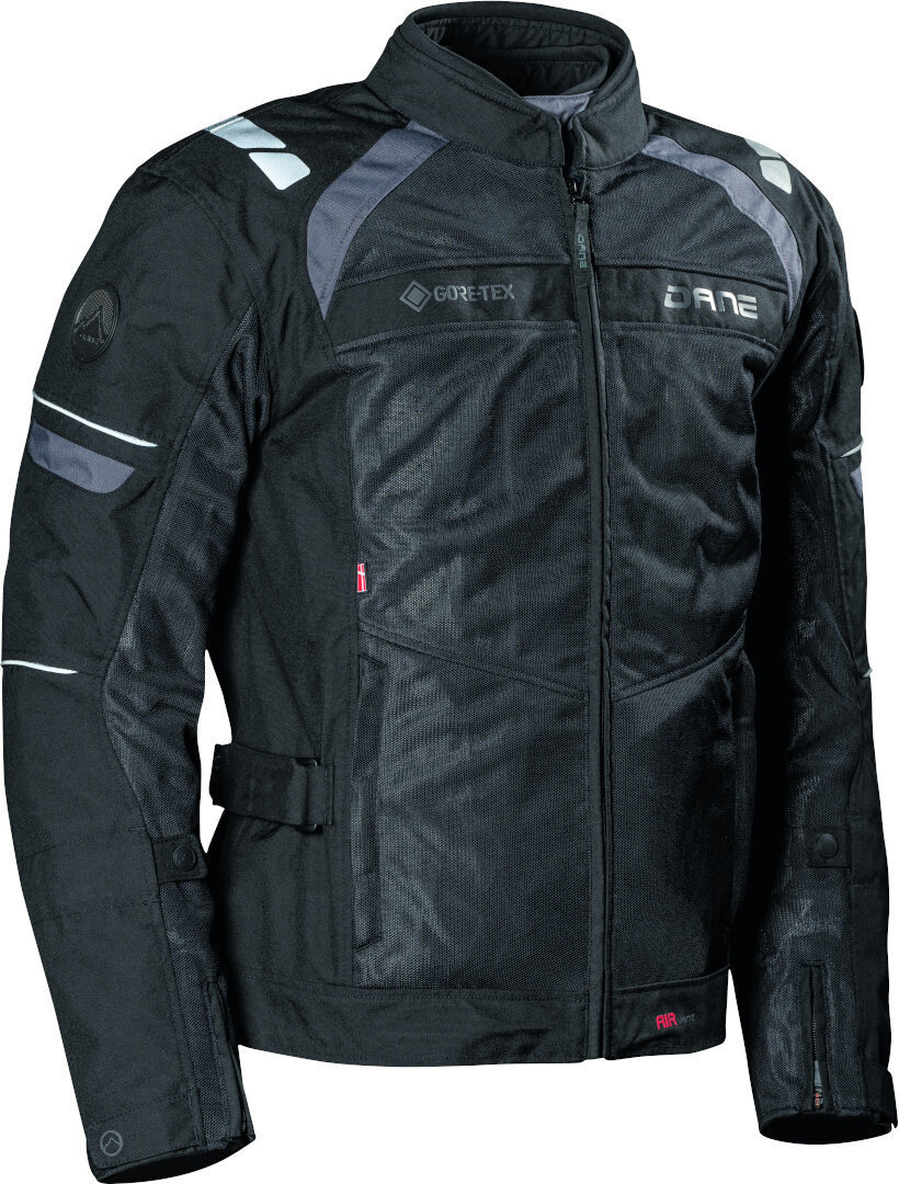 DANE Riva GTX waterproof Motorcycle Textile Jacket black/grey 54 Figure 1
