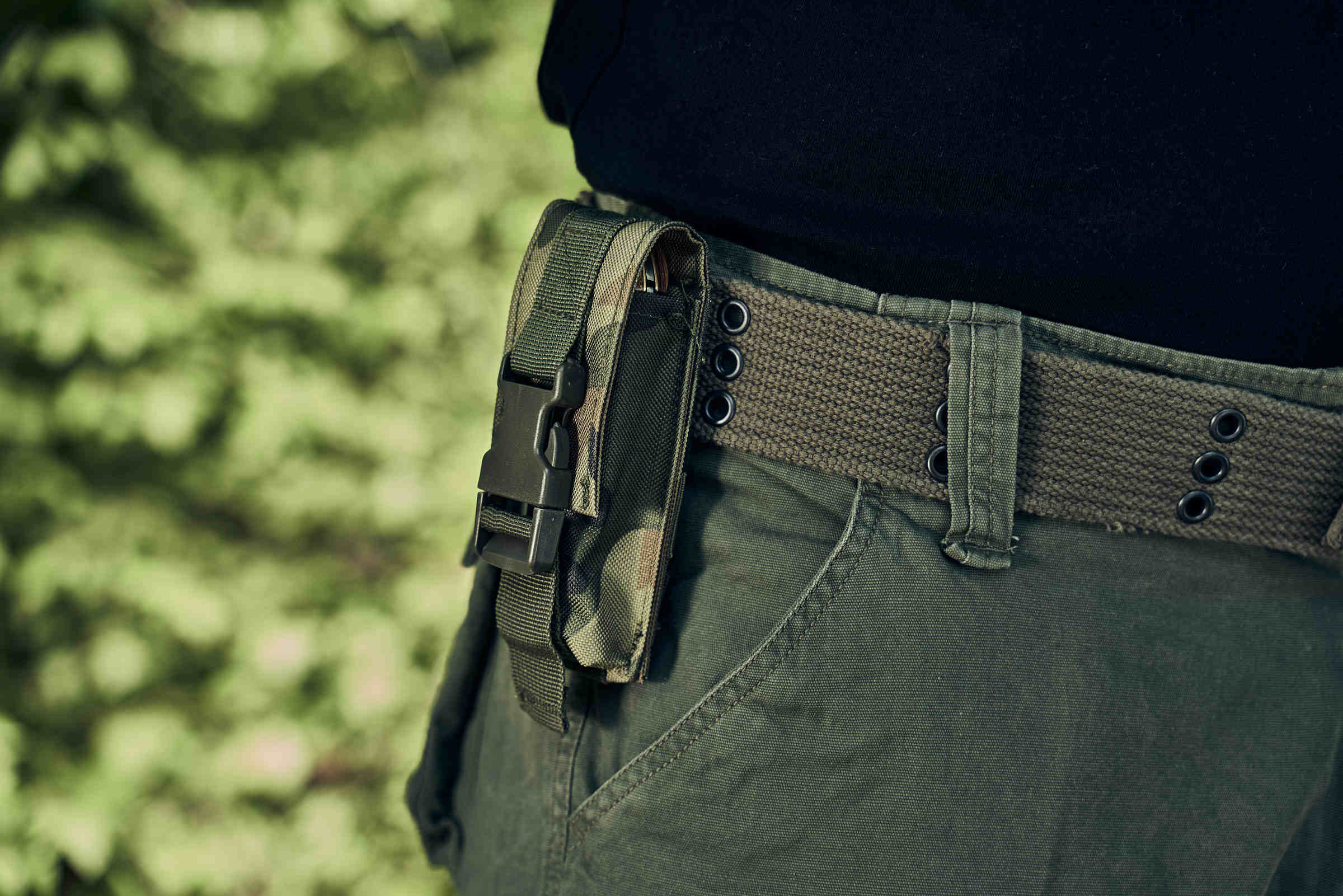 Brandit Molle Multi Pouch Geantă Camuflaj L Figura 3