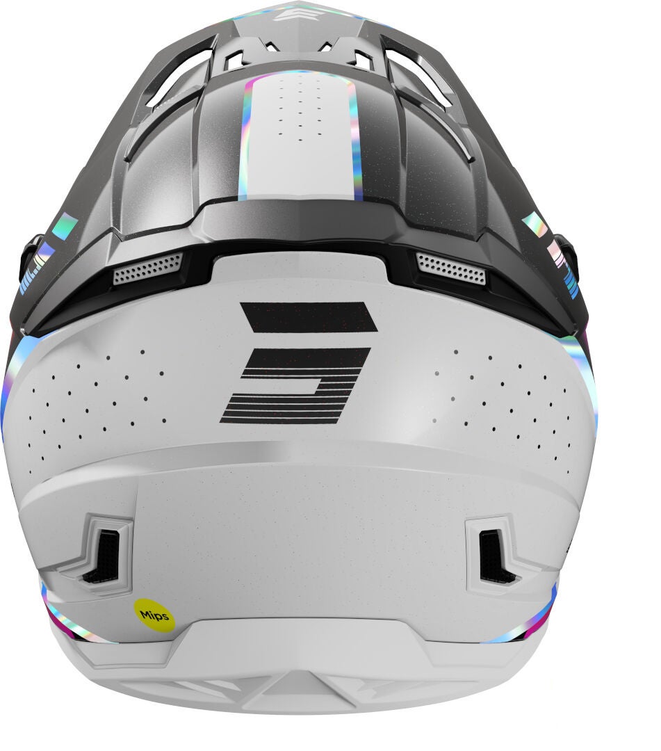 Shot Core Honor Motocross Helm weiß/regenbogen XL (61/62) Abbildung 2