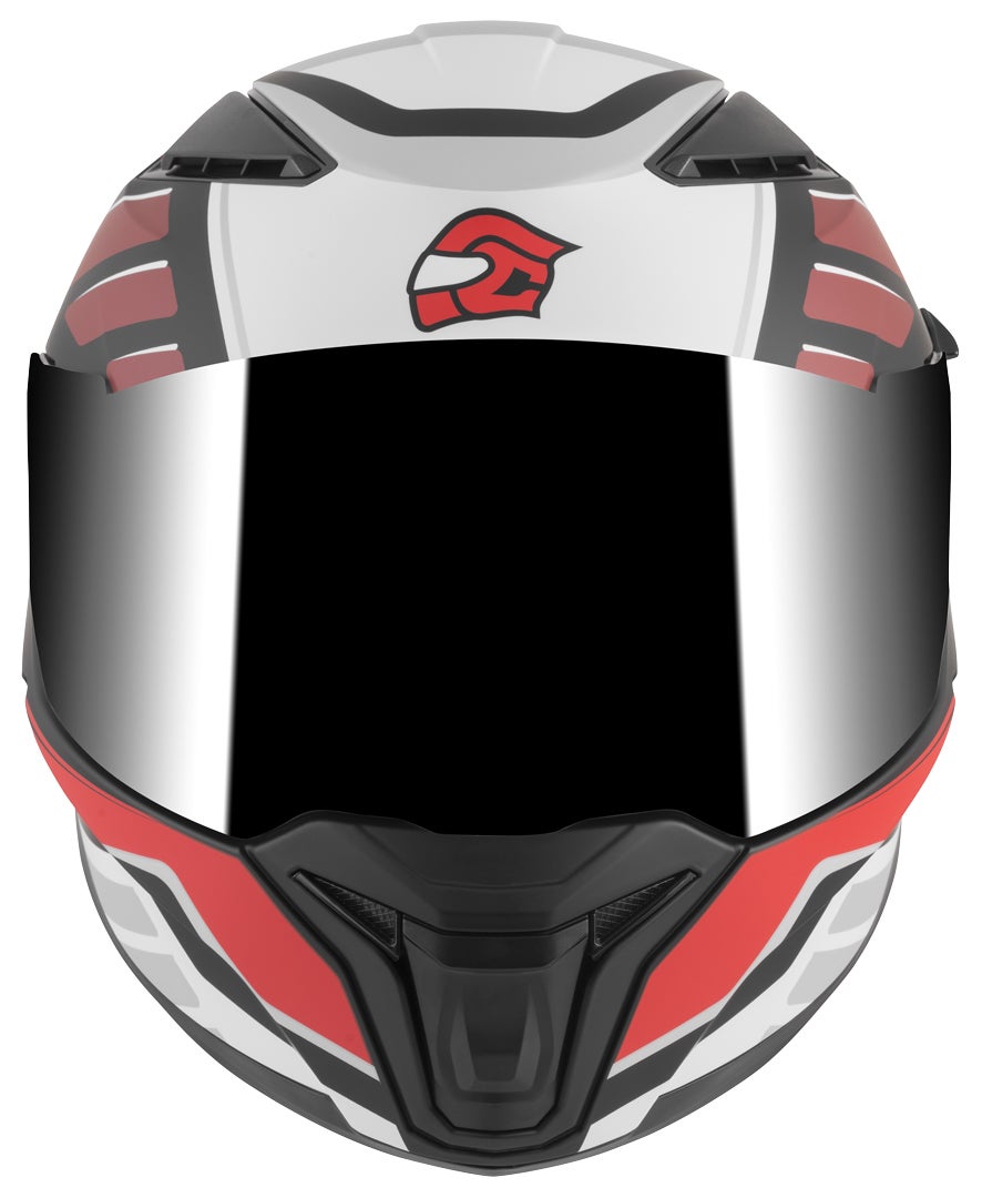 FC-Moto FF130SV Cavion Helmet black matt/red 2XL Figure 4