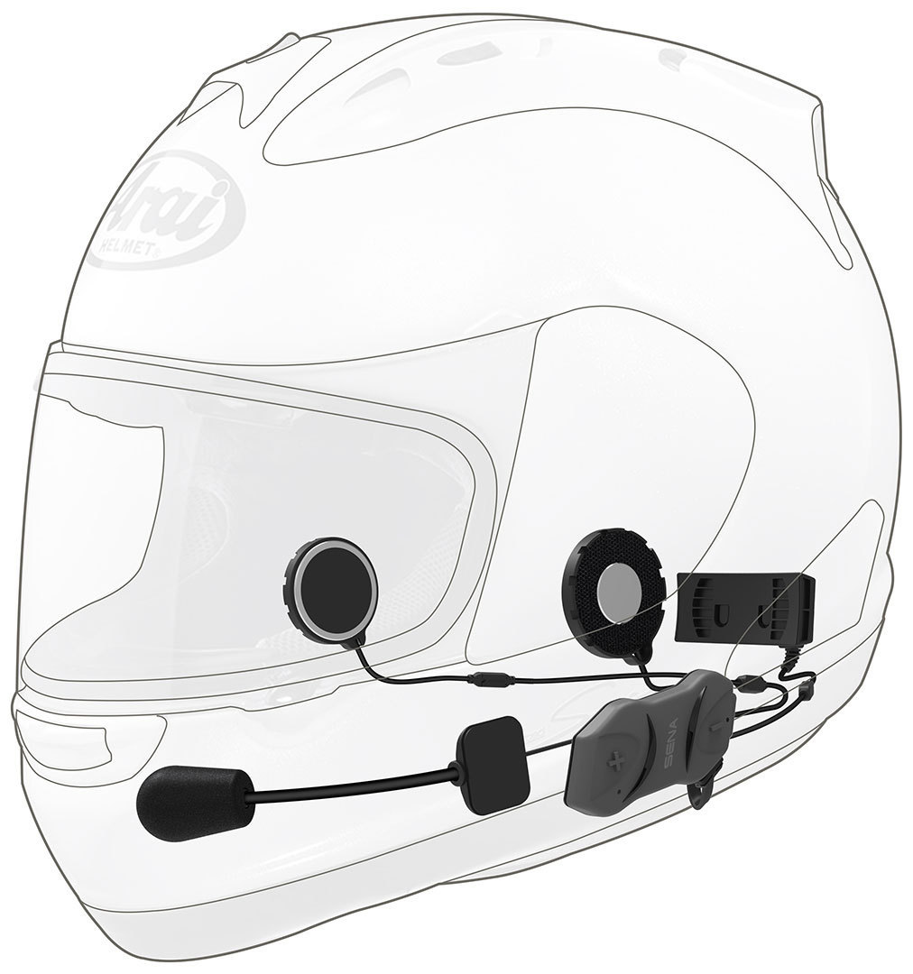 Sena 10R Sistema de Comunicação Bluetooth Double Pack Figura 4