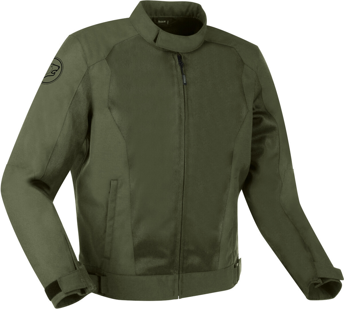 Bering Nelson Motorrad Textiljacke khaki XXL Abbildung 1
