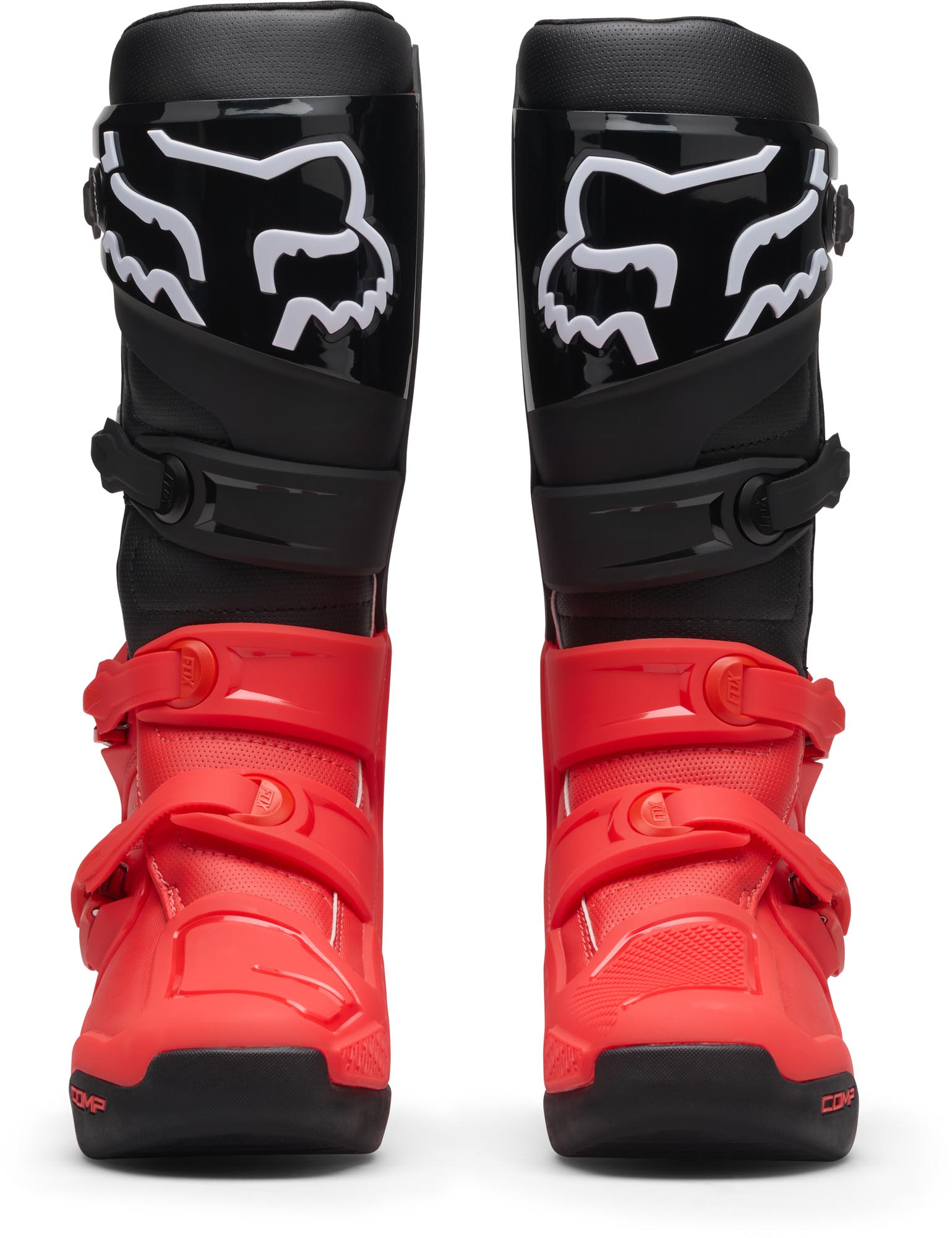 FOX Comp Bicolor Motocross čizme crvena 12 Slika 4