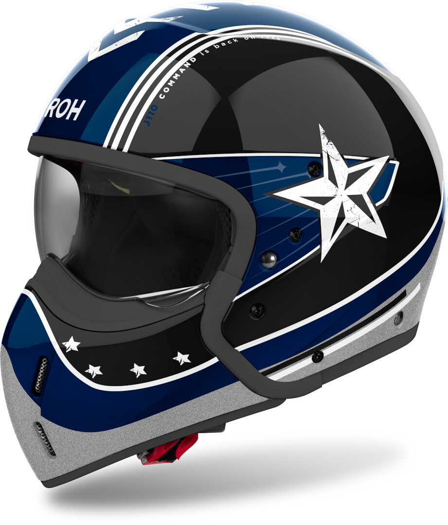 Airoh J110 Command Casque jet noir/bleu L (59/60) Figure 3
