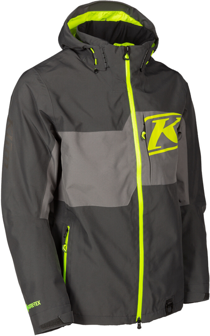 Klim Powerxross 2022 Snowmobile Jacket dark grey/light grey S Figure 3