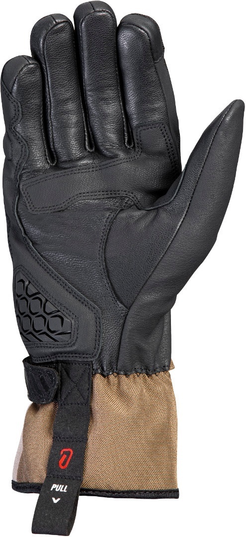Ixon MS Loki Mănuși de motocicletă Negru/Maro 3XL Figura 2