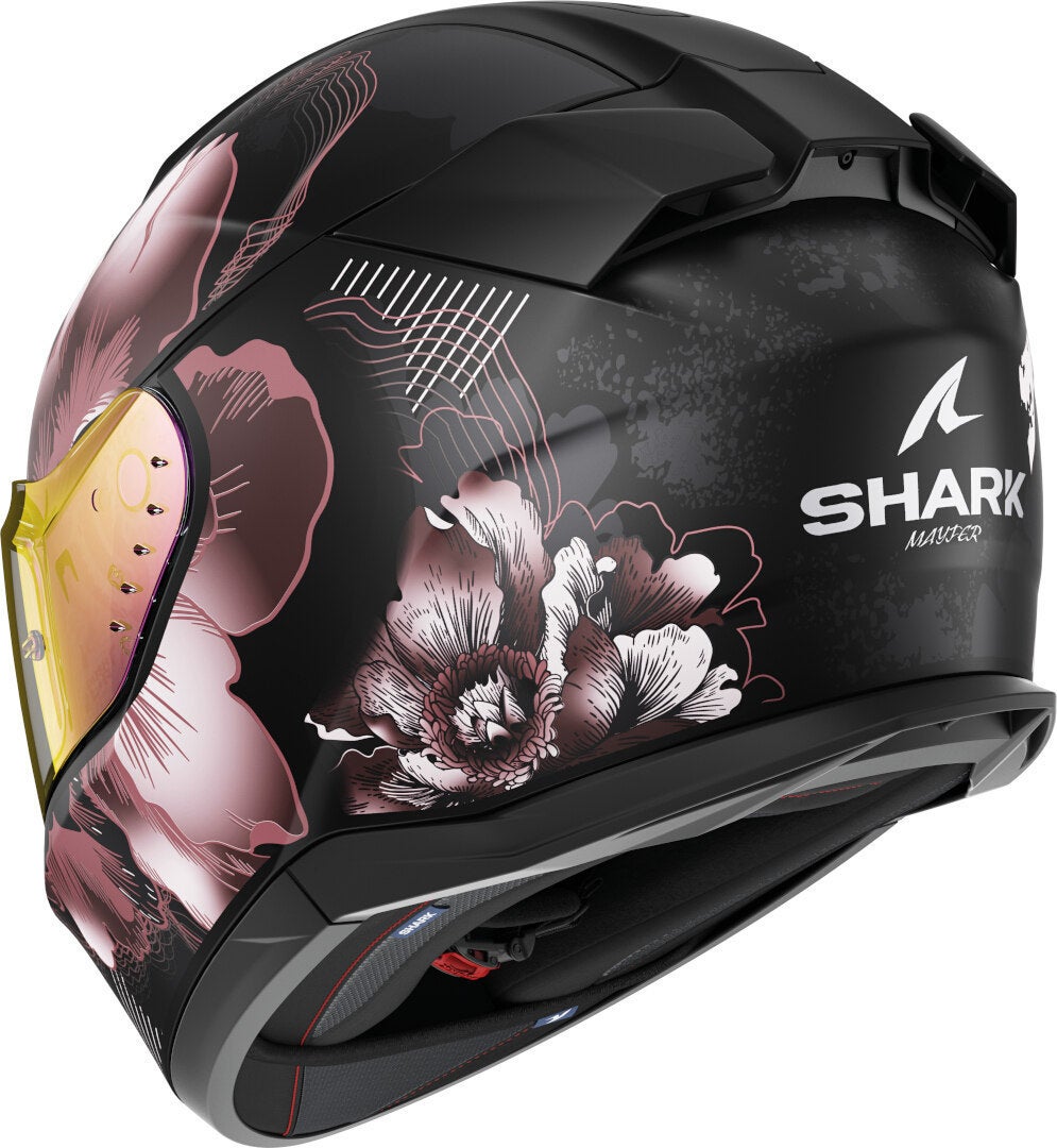 Shark D-Skwal 3 Mayfer Hjelm sort mat/pink XL (61/62) Figur 3