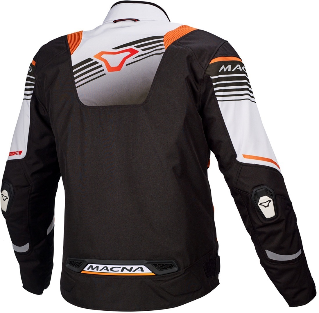 Macna Charger Motorcycle Textile Jacket black/white/orange M Figure 2