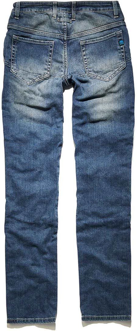 PMJ Florida Jeans da moto donna blu 27 Figura 2