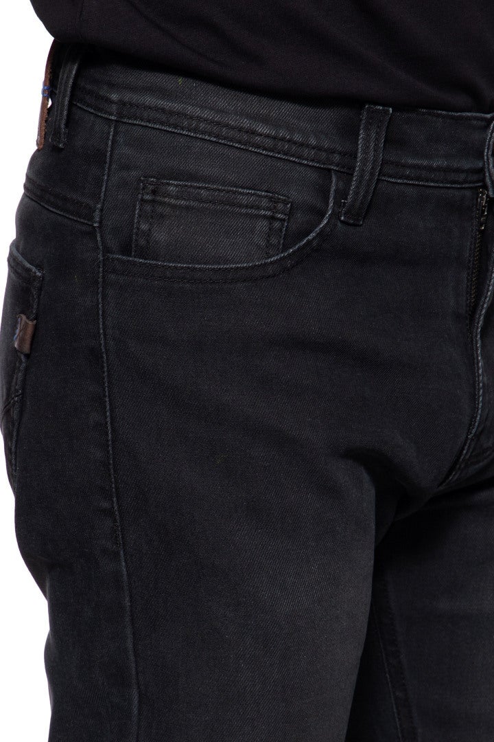 King Kerosin Kustombuilt Black Motorcycle Textile Pants Short 31 Figure 4