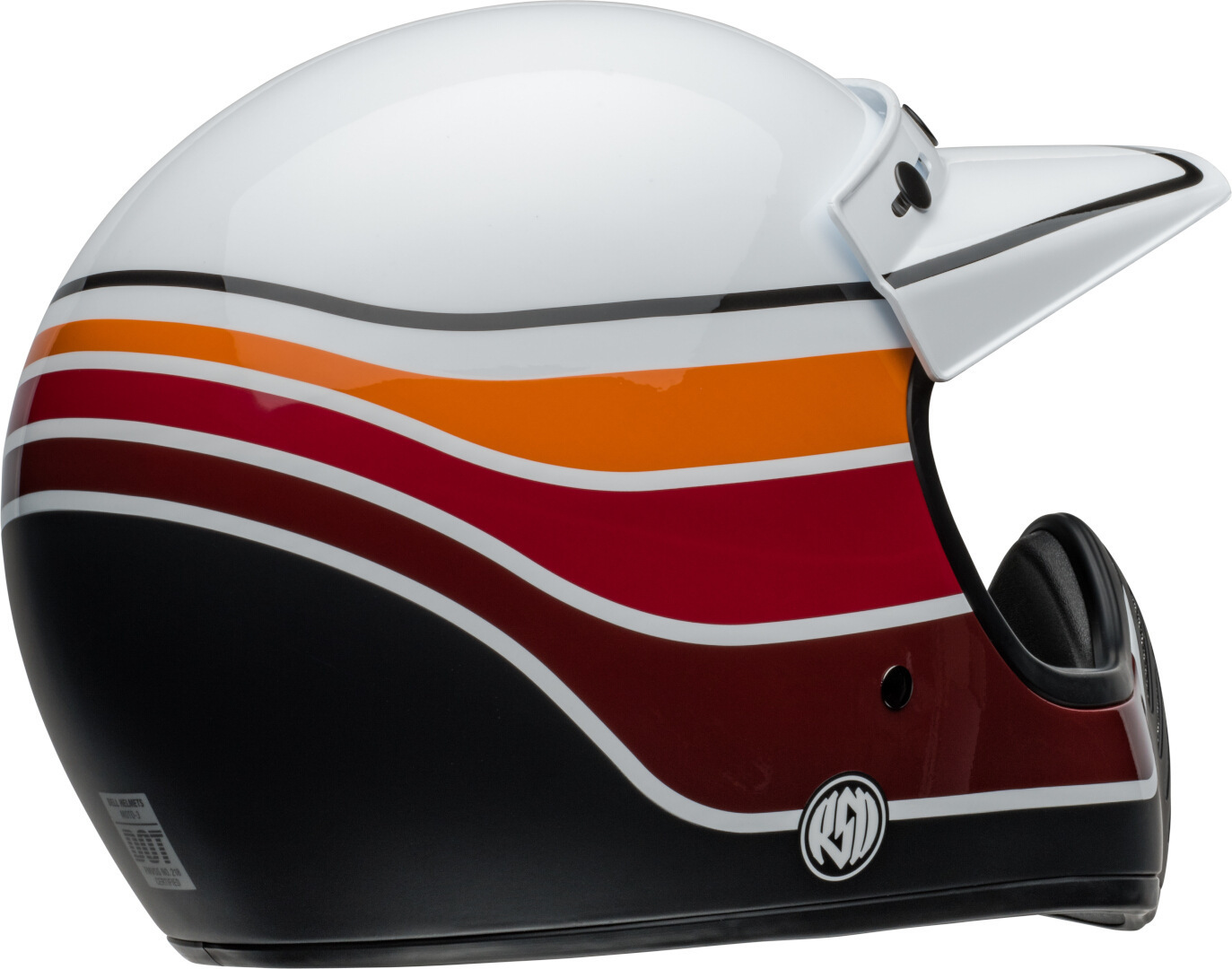 Bell Moto-3 RSD Saddleback Motocross hjälm färgstarkt S (55/56) Figur 5