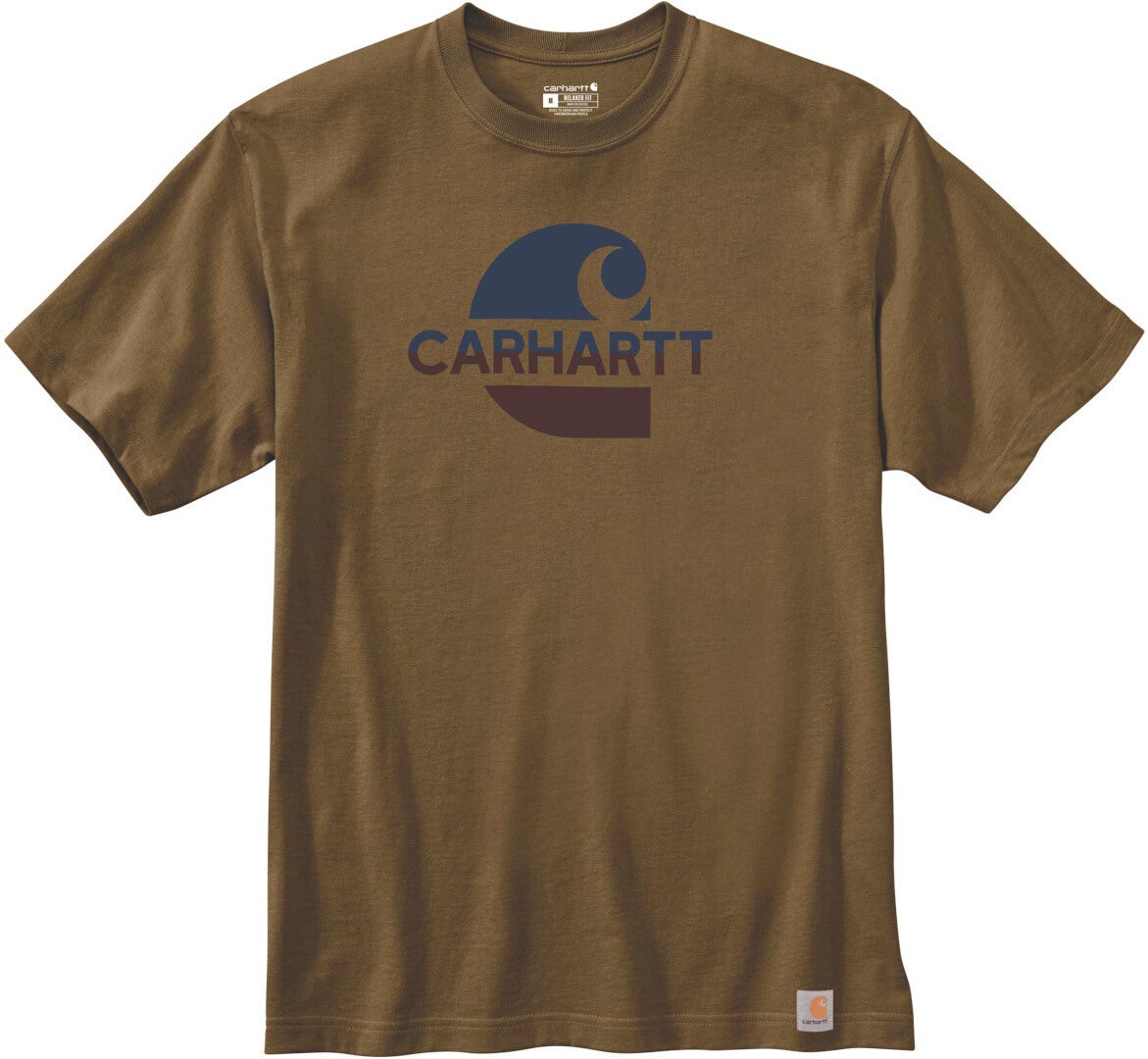 Carhartt Relaxed Fit Heavyweight C Graphic T恤 軍事綠 XXL 圖1