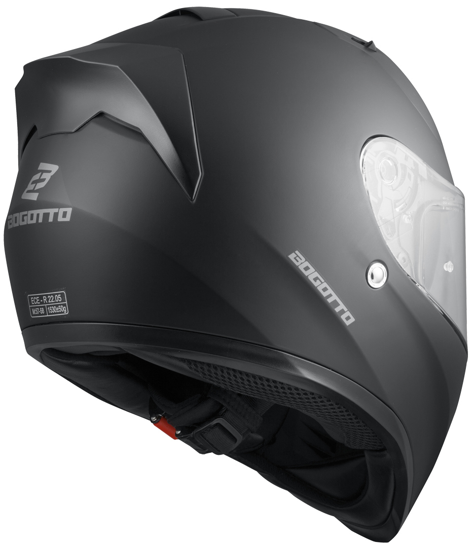 Bogotto V128 Casco nero opaco M Figura 3