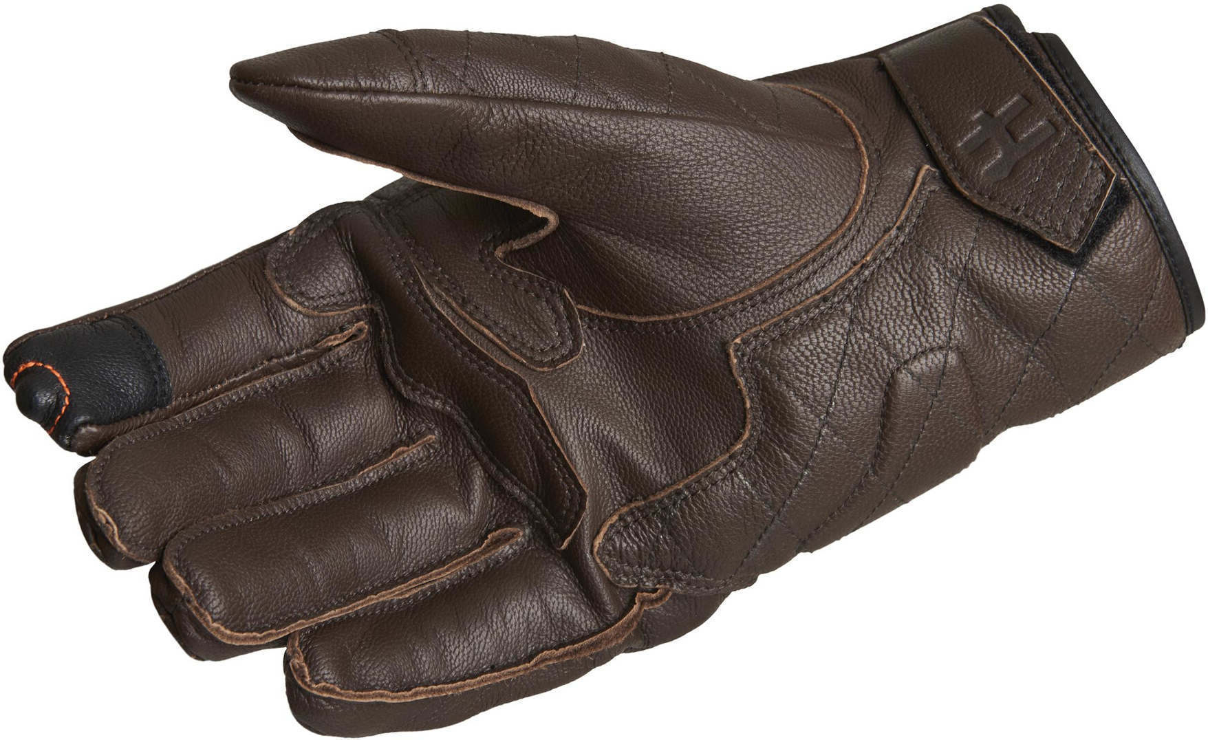 Halvarssons Hofors perforerede motorcykelhandsker brun 13 Figur 2