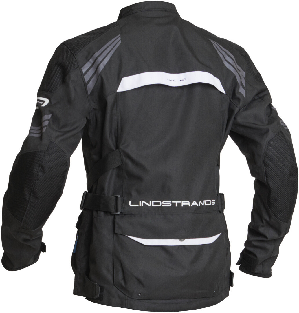 Lindstrands Transtrand waterproof Motorcycle Textile Jacket black/white 66 Figure 2