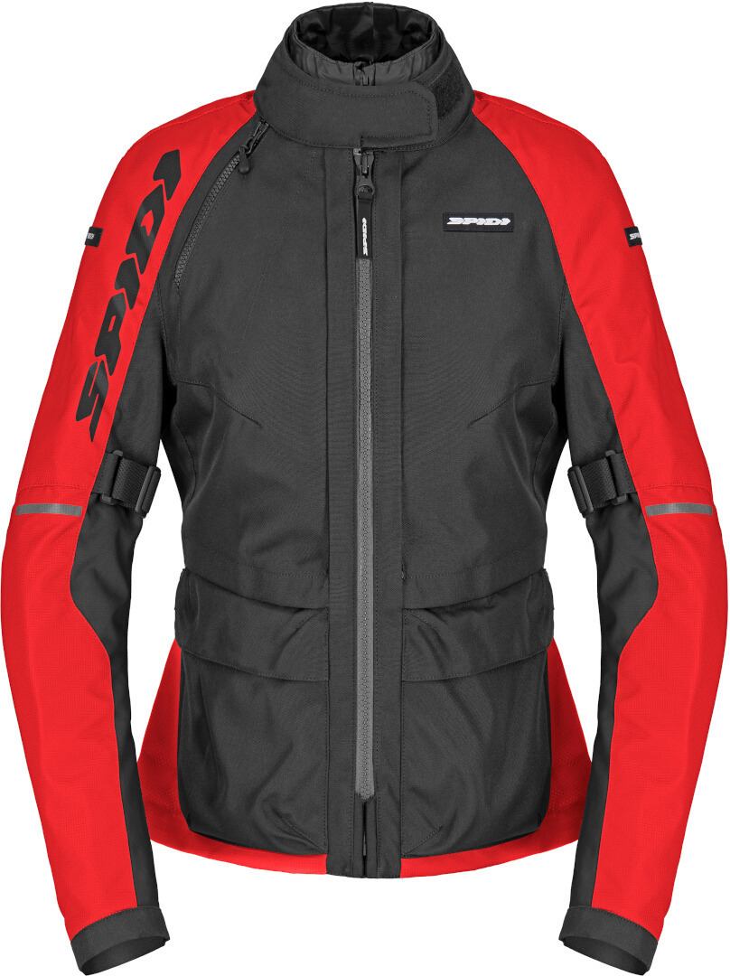 Spidi Crossmaster 2 H2Out imperméable dames moto textile veste Rouge L Figure 1